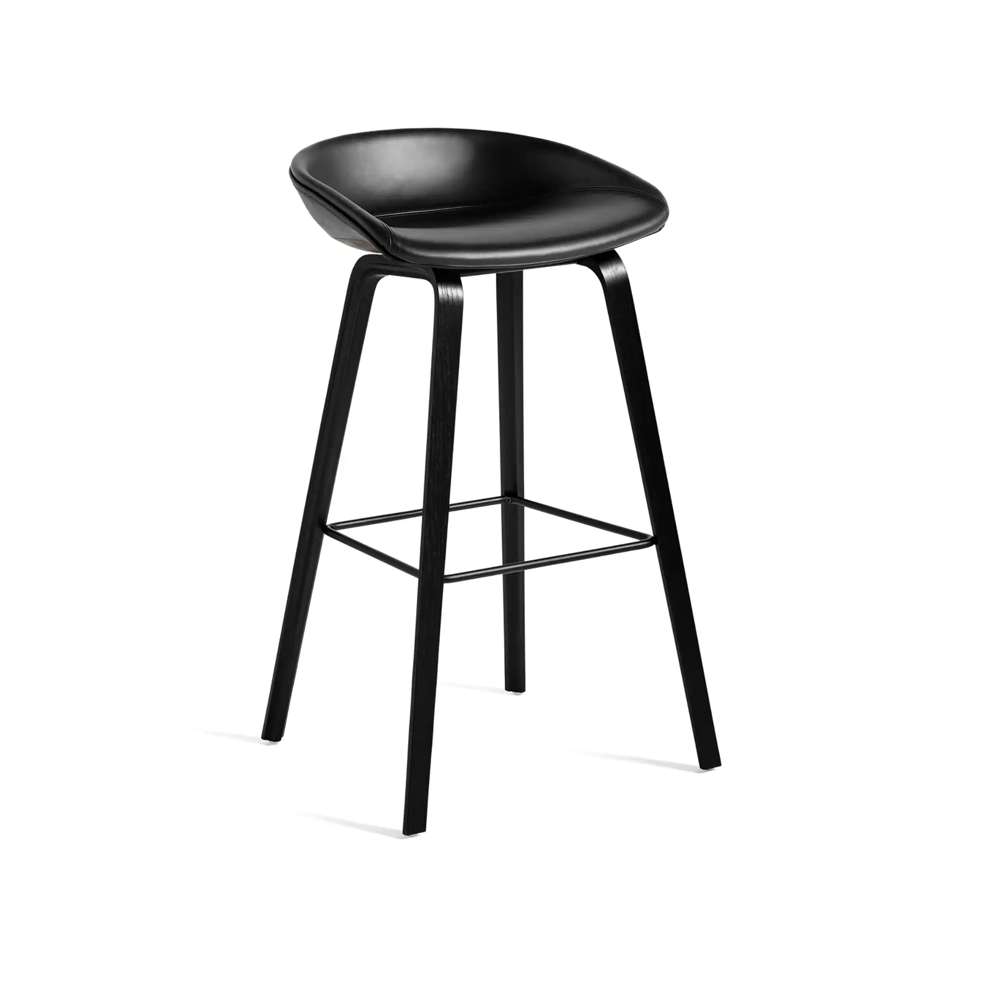 About a Stool AAS33 - Svartlackad Ek