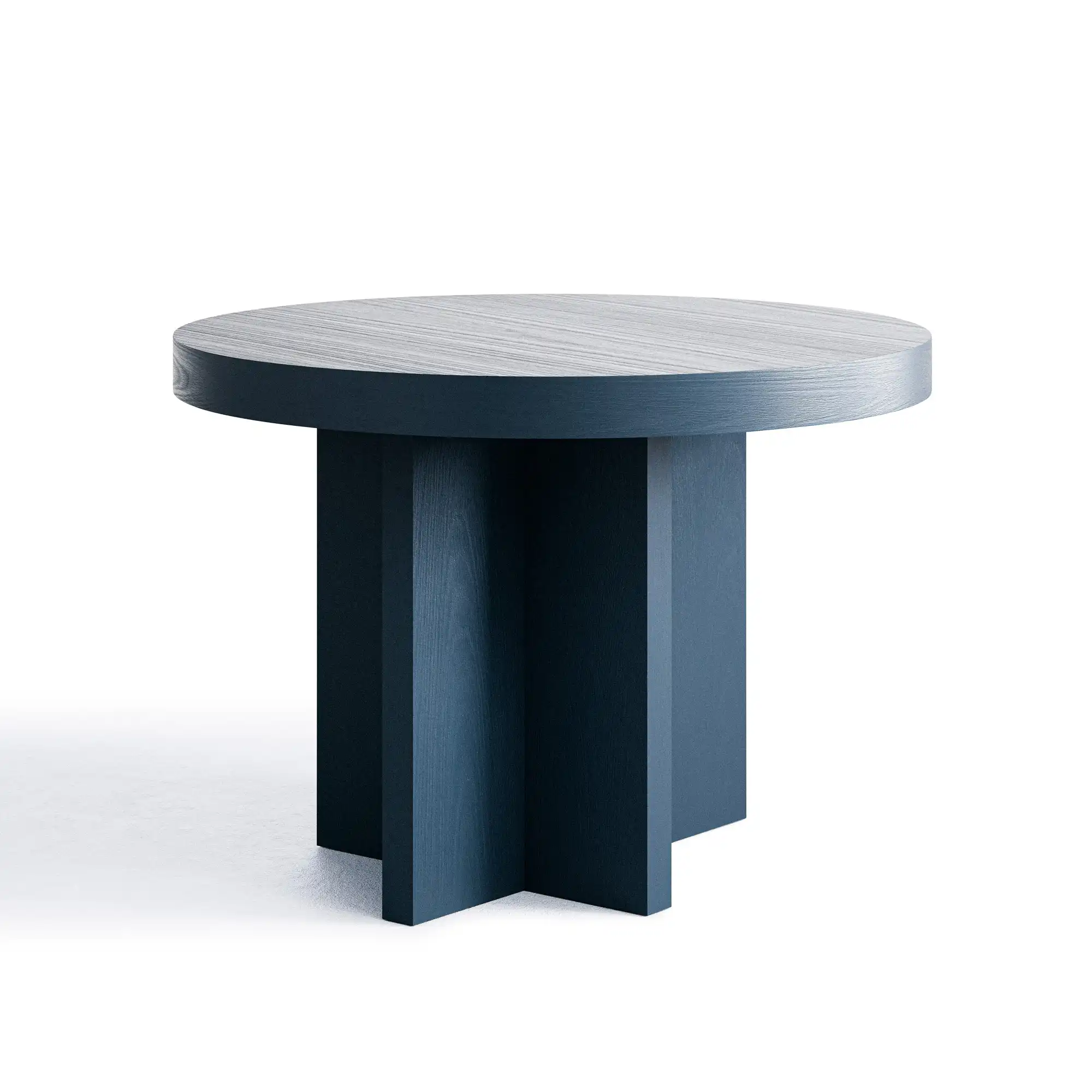 L.A. Round Coffee Table Ø70 Blue