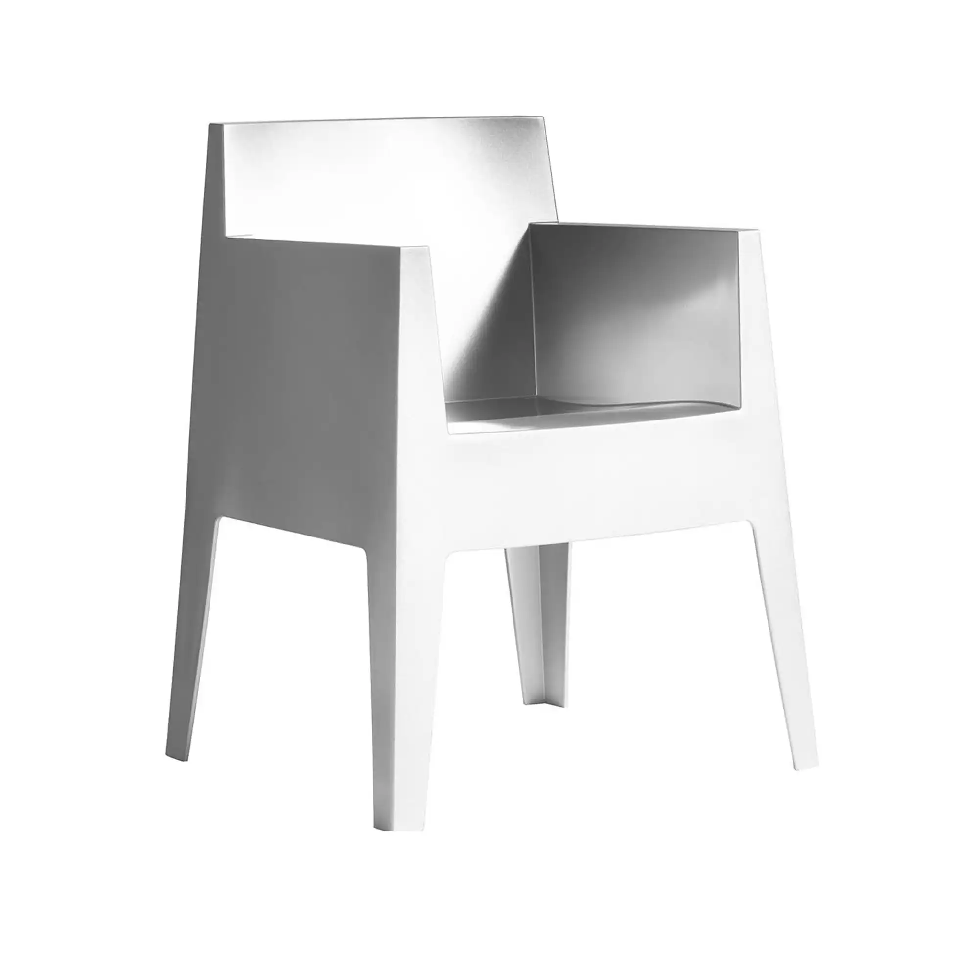 TOY, Stackable Armchair - White