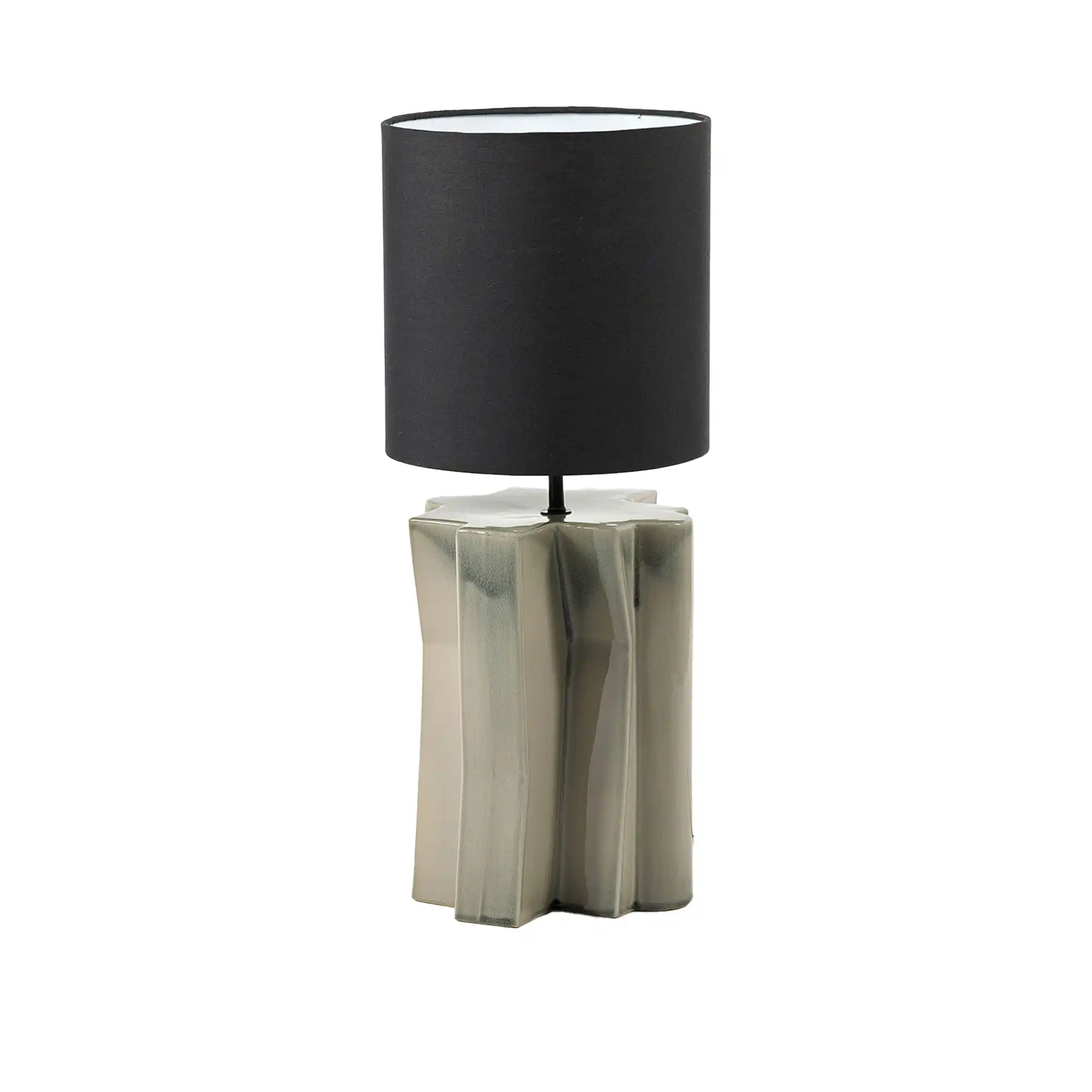 Bordslampa °2 grey - black yucca