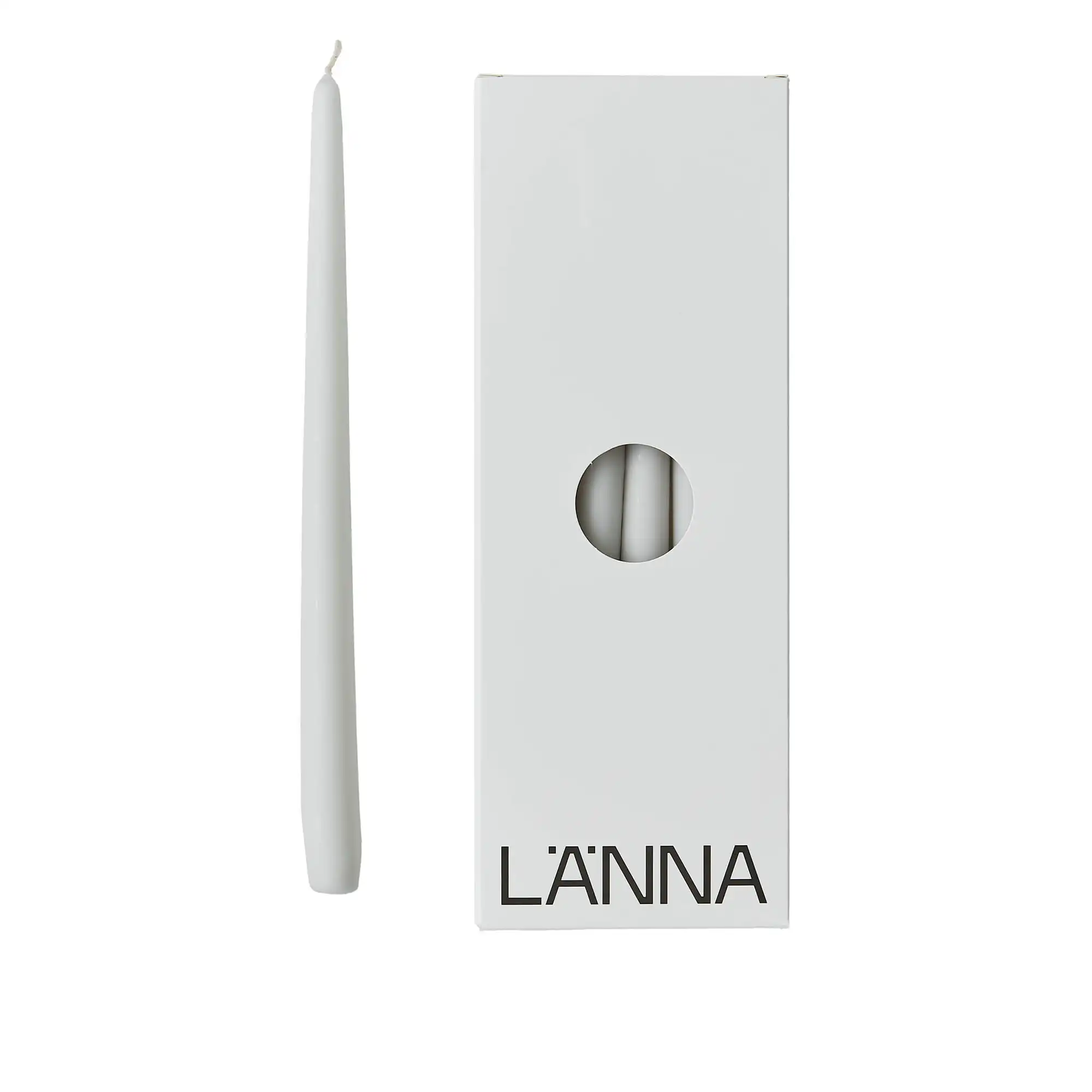 LÄNNA Candles Pack of 6 / Antique White