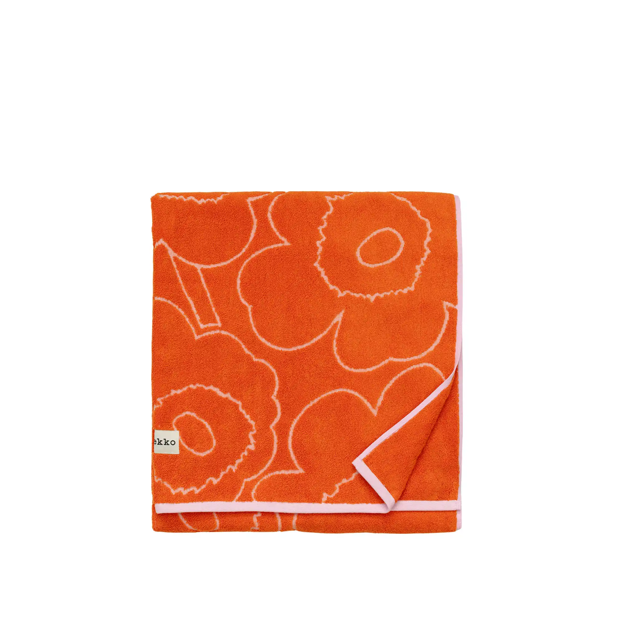 Piirto Unikko Bath Towel 100x160 cm Burnt Orange