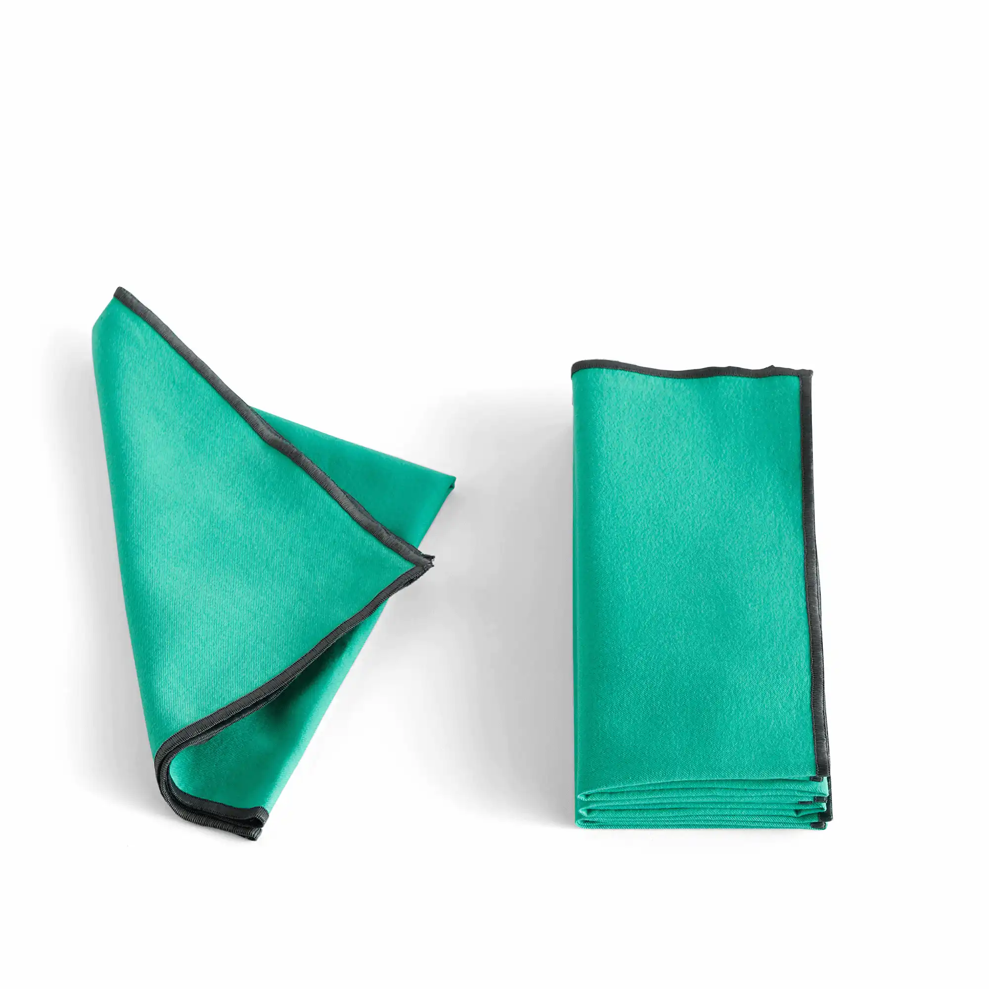 Outline Napkins Set Of 4 - Verdigris Green