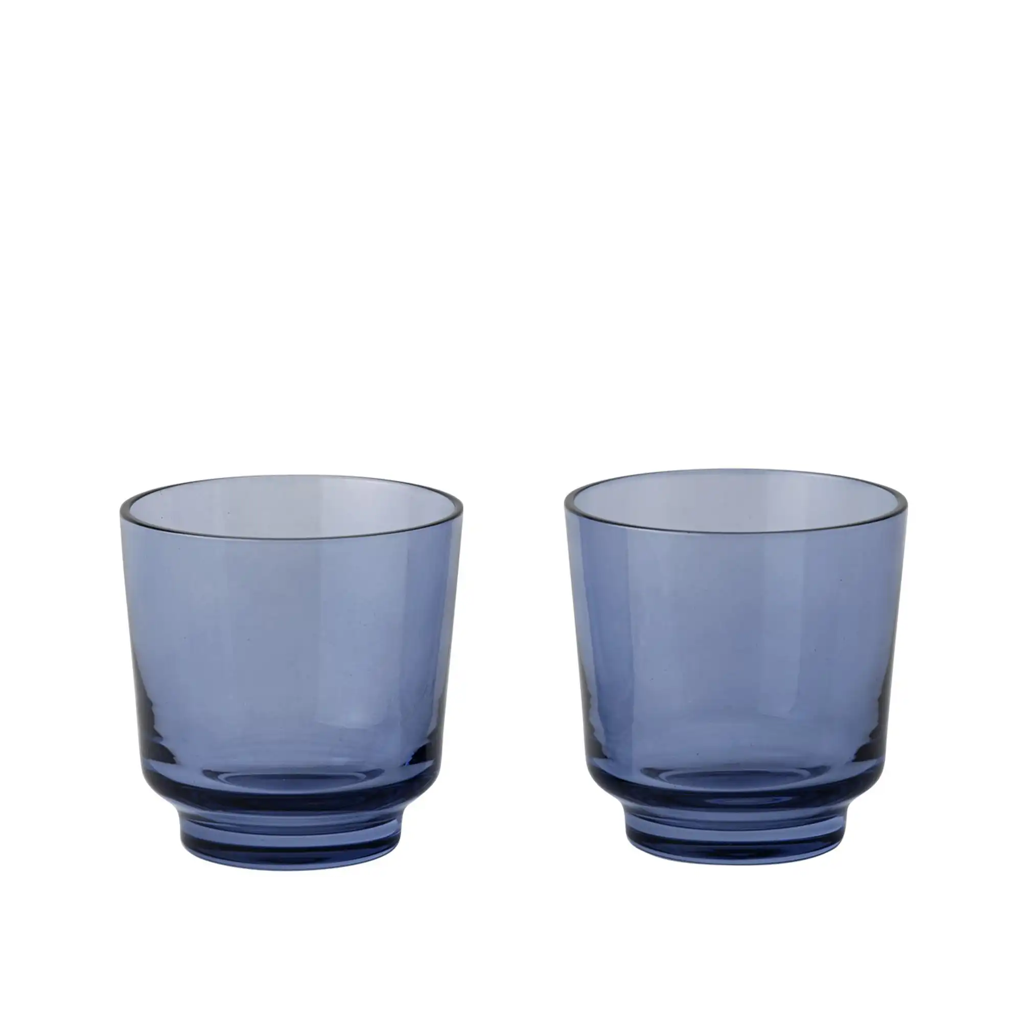 Raise Glasses 20 cl - Dark Blue, SET OF 2