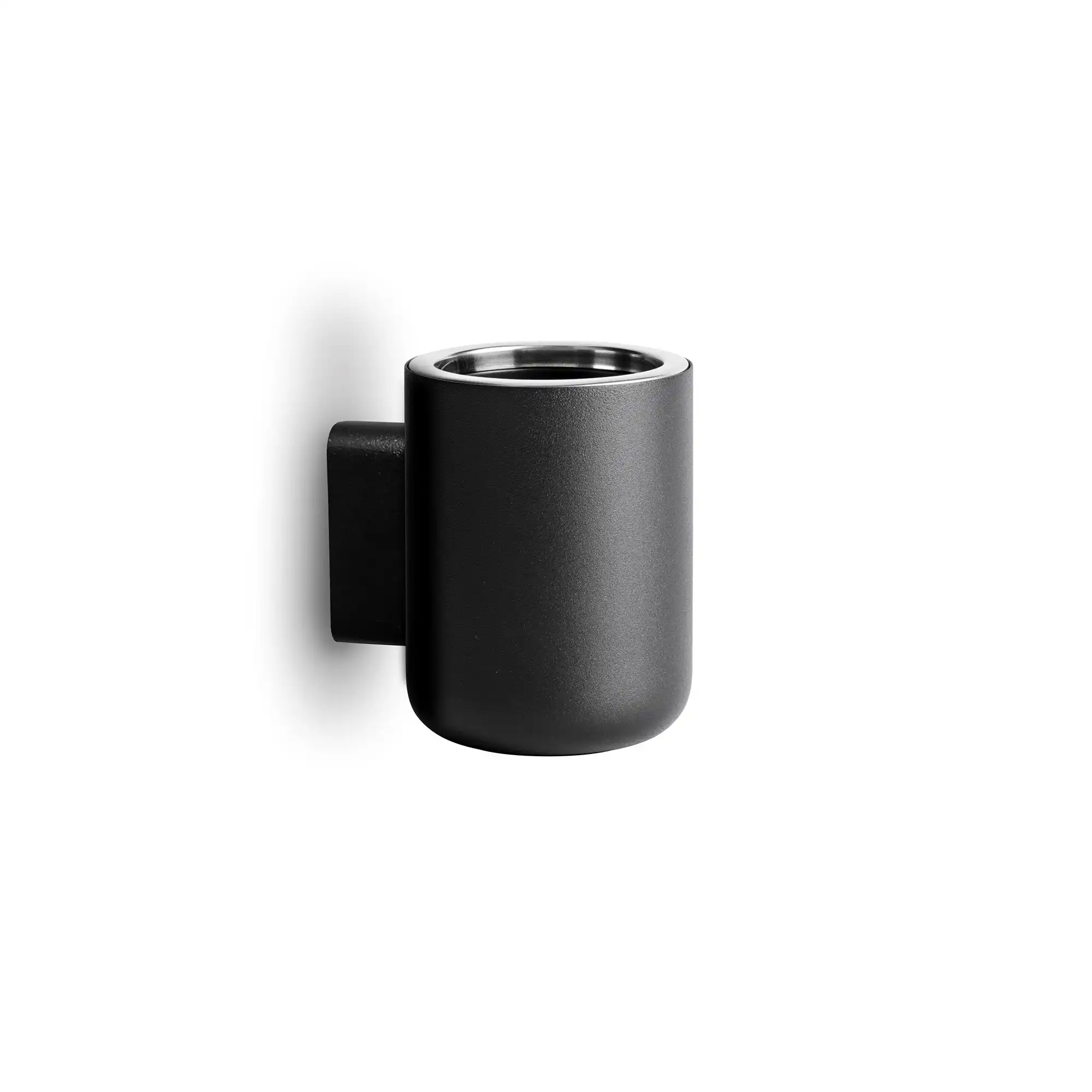 Toothbrush Holder Black, Wall