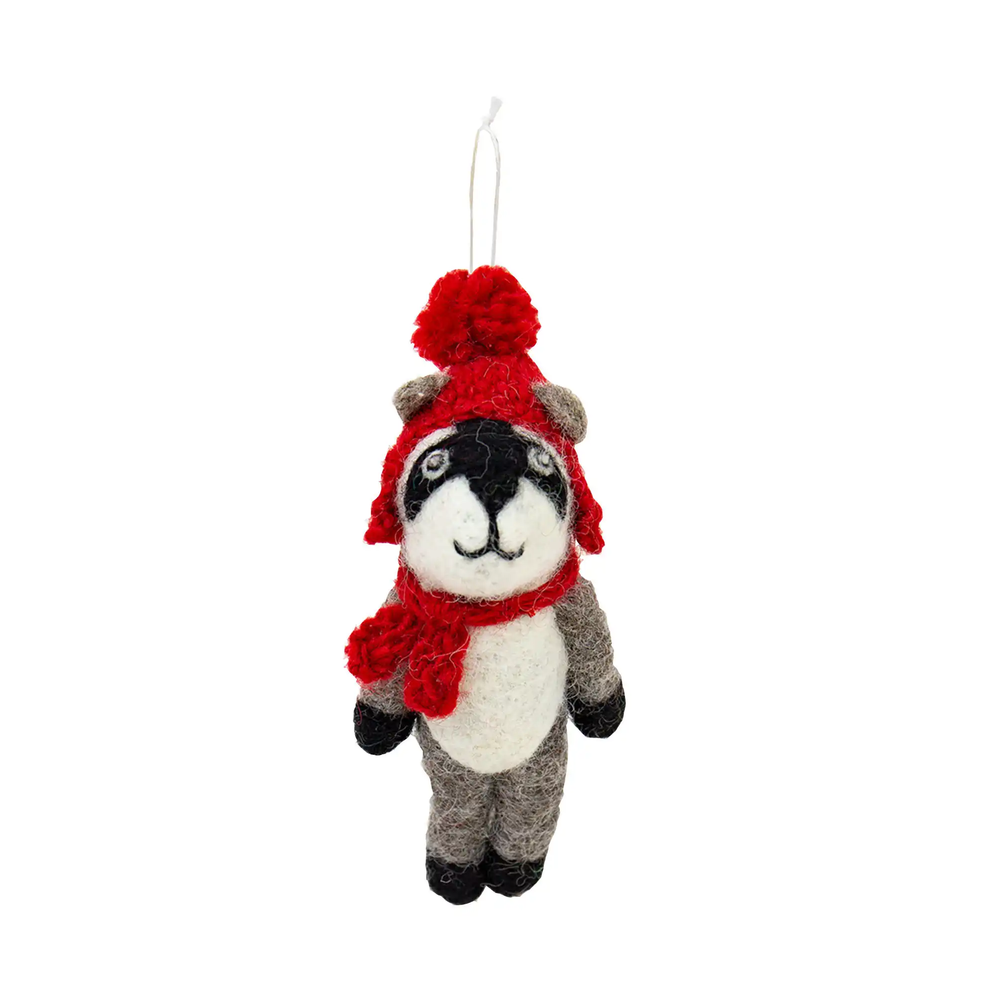 Badger Red Hat Julhänge