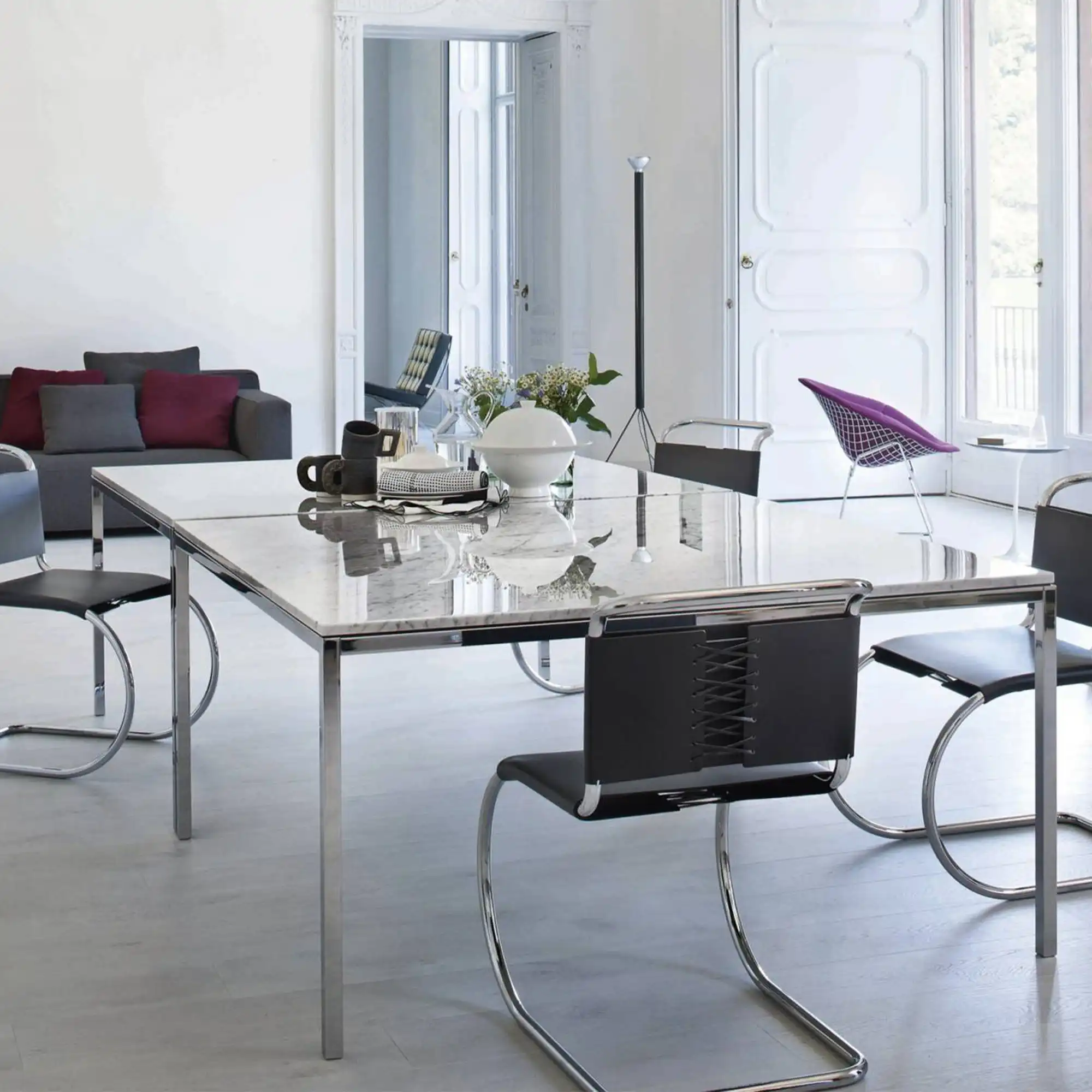 Florence Knoll kvadratiskt bord