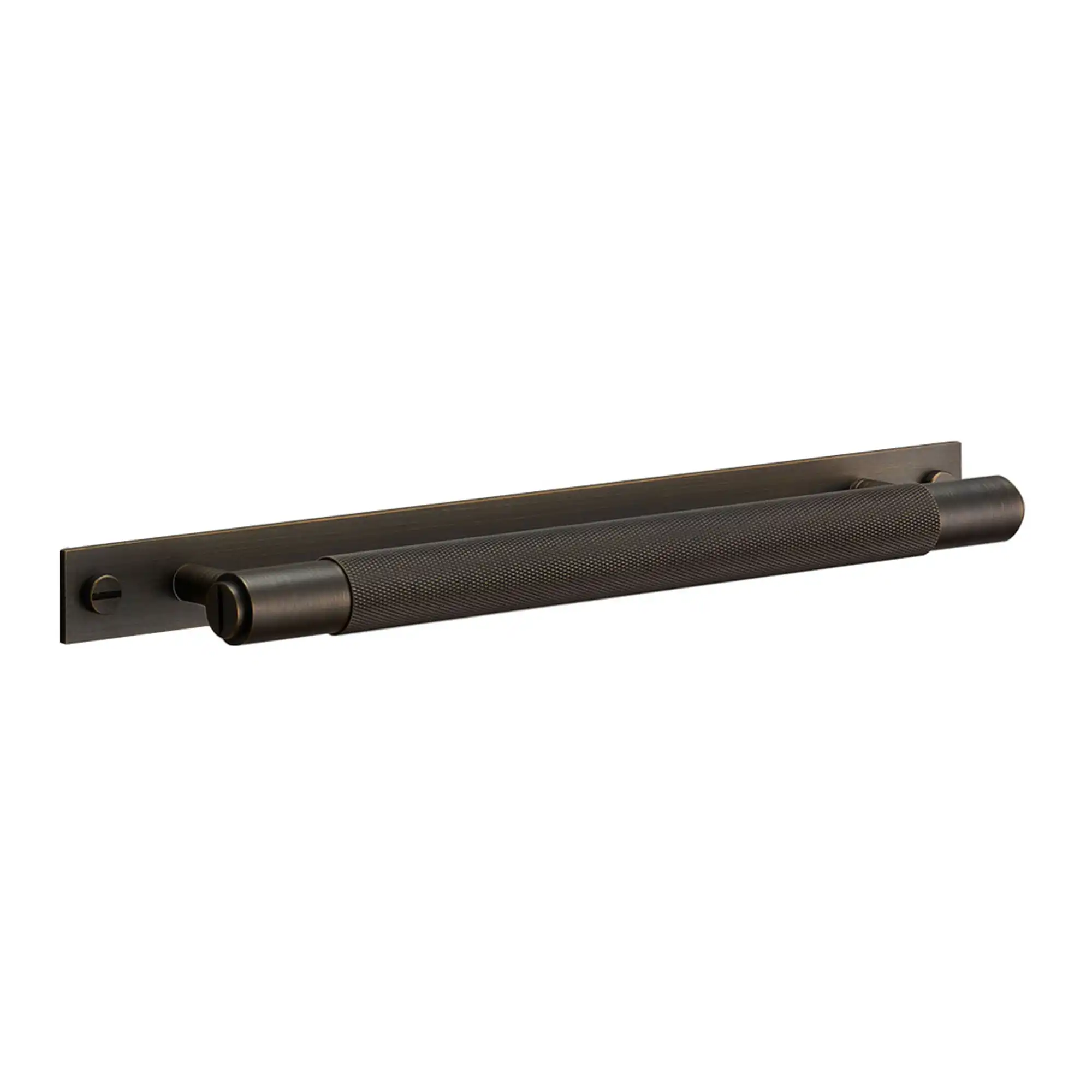 Pull Bar Plate Small - Black