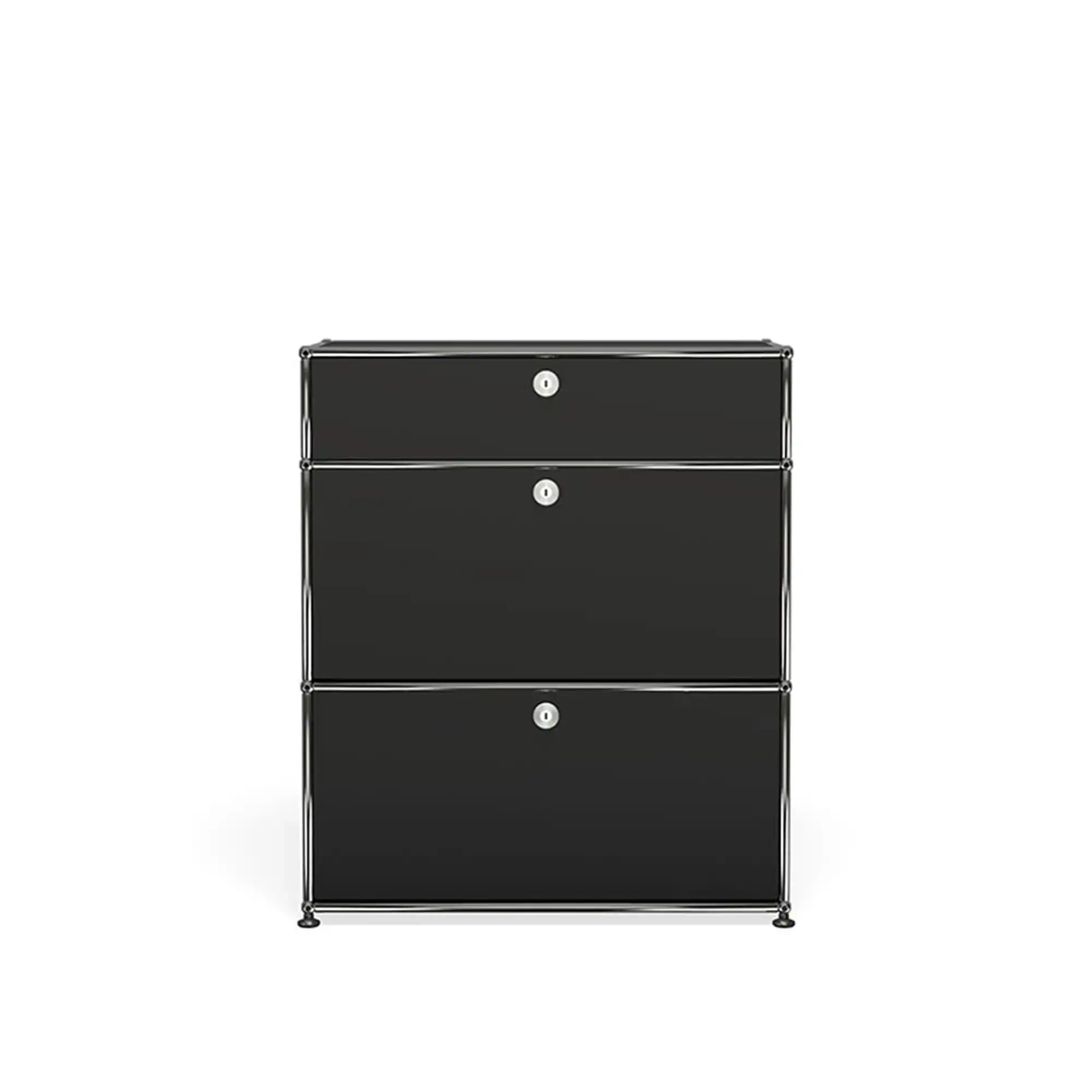 USM Haller 51 storage unit, Graphite Black