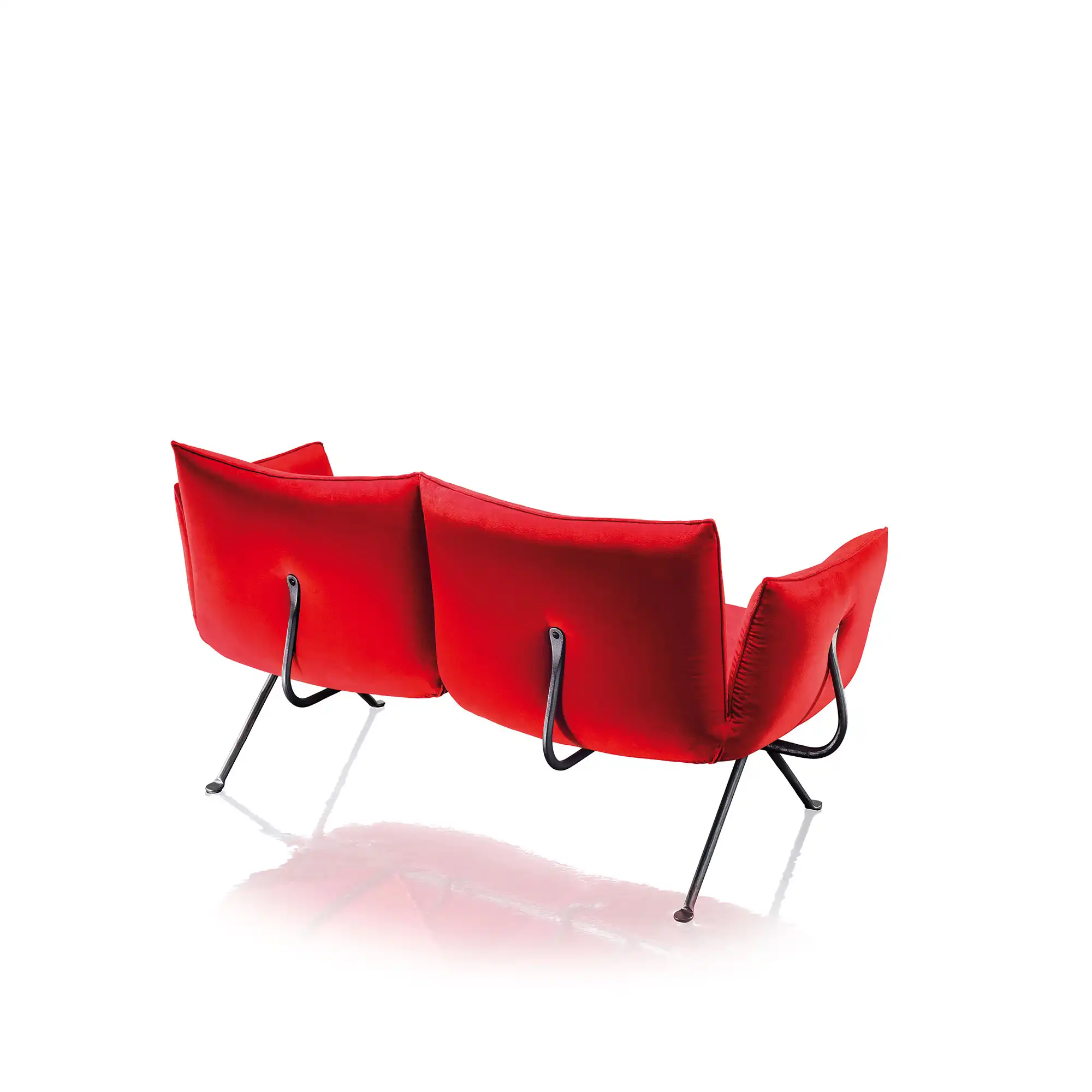 Officina 2-seat sofa Galvanized frame/Amby 01