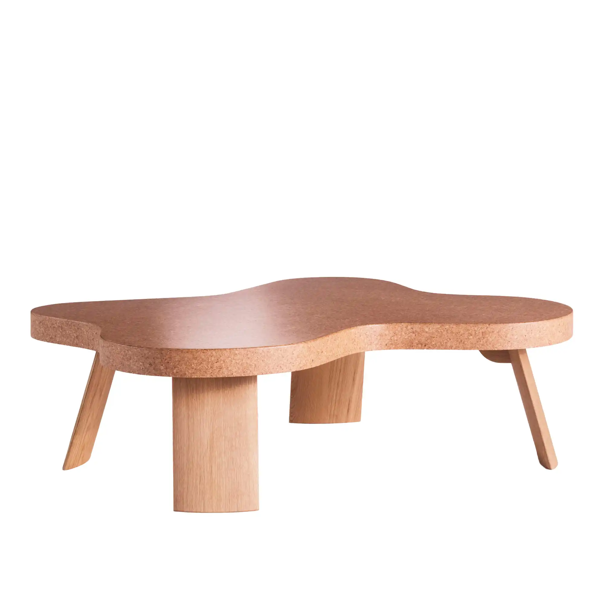 Amoeba Table 5005 - Light Oak Legs