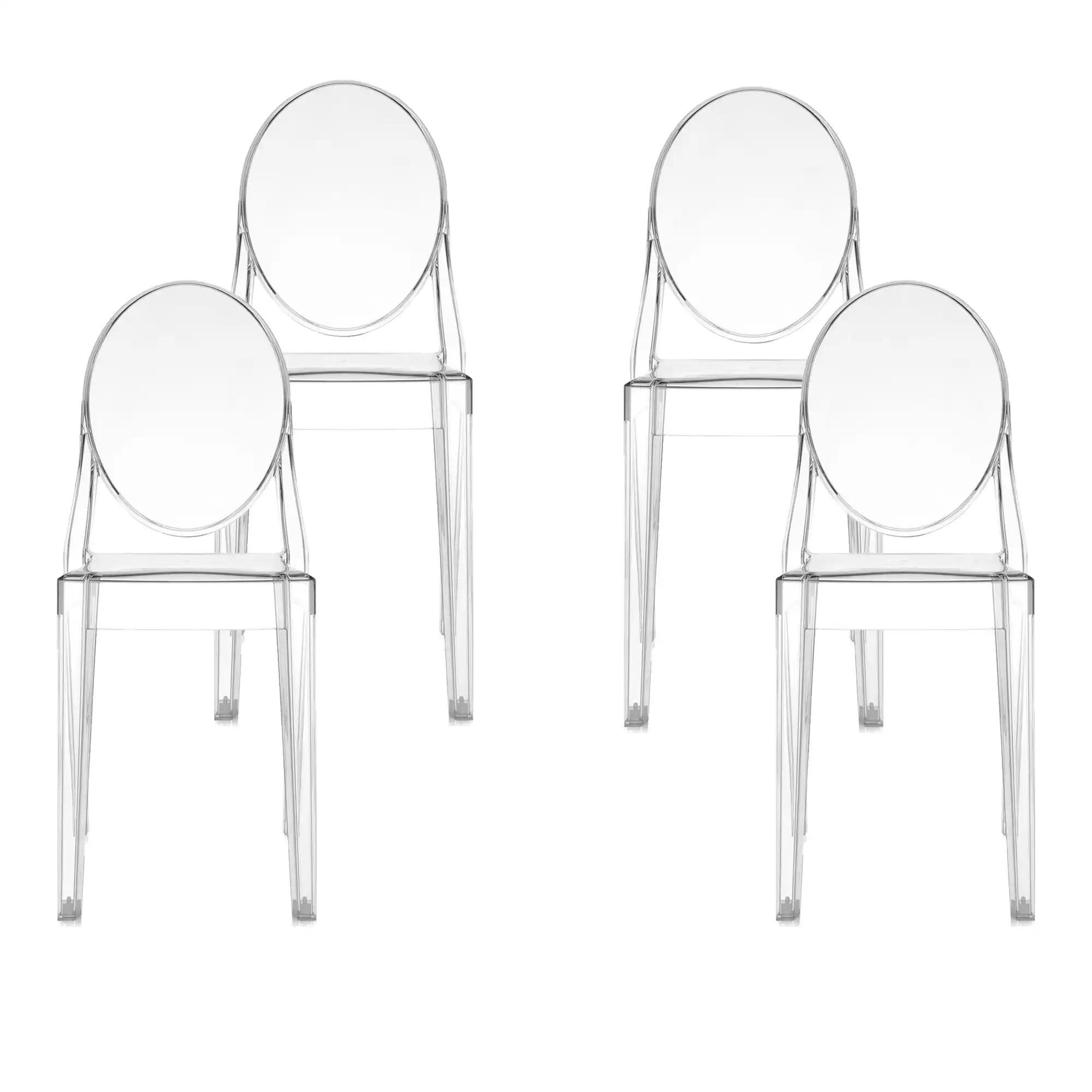 Victoria Ghost Chair 4-pack