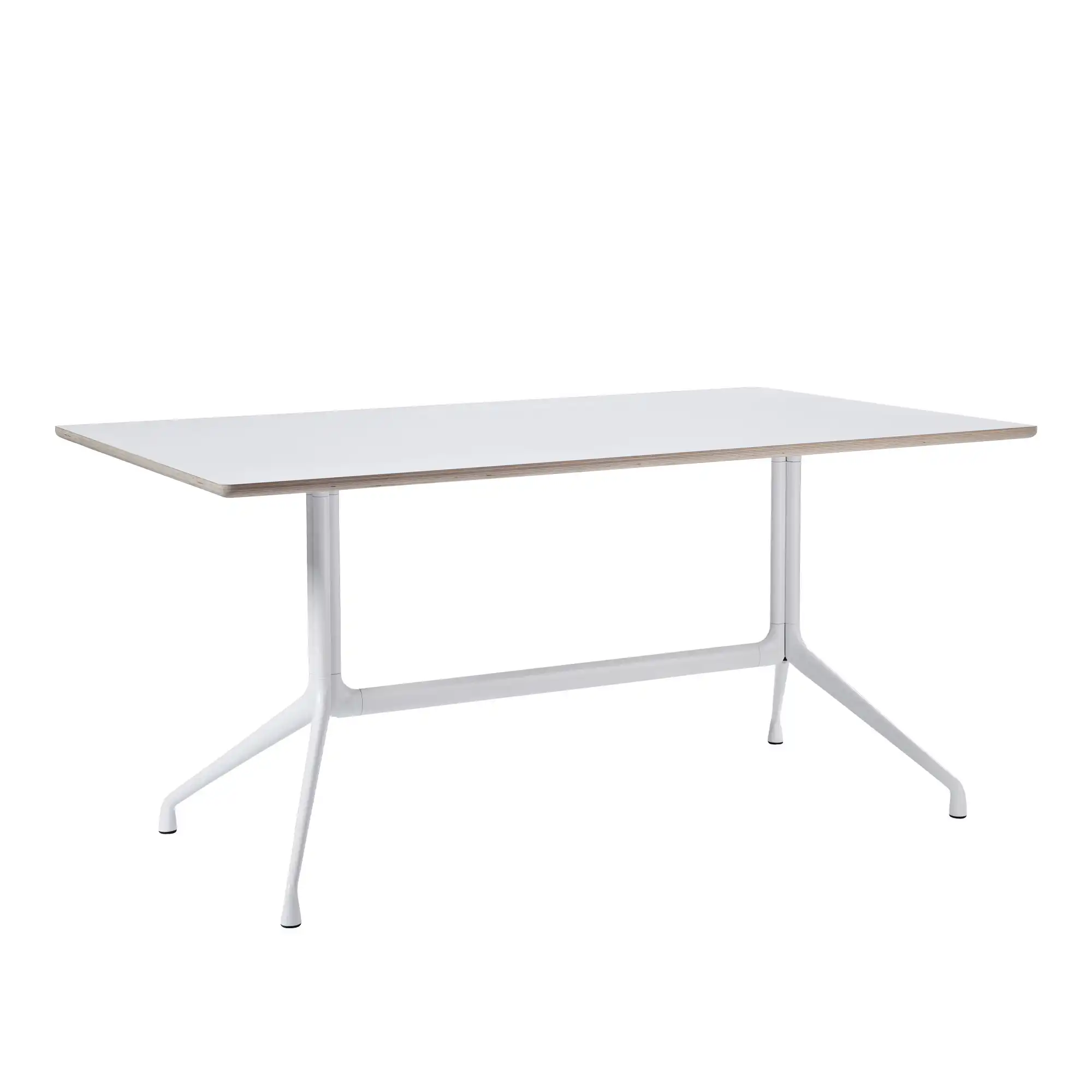 About a Table AAT10 - White Base - White Laminate - 180x105x73 cm