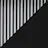 Reeded Glass/Black