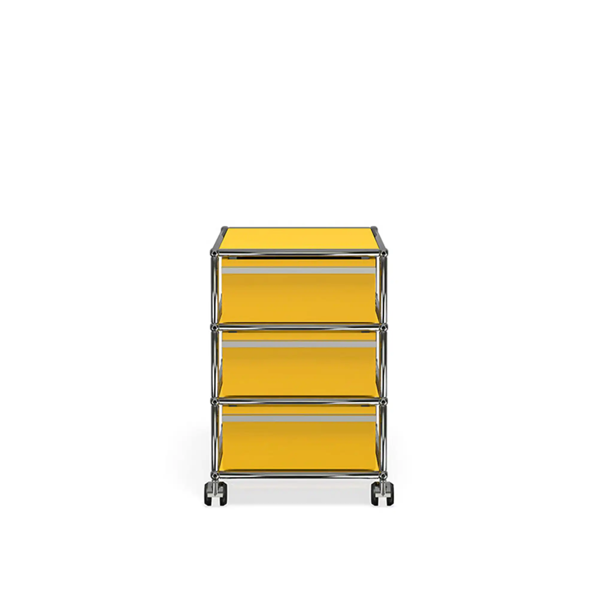 USM Haller 114 Mobile pedestal, Golden Yellow