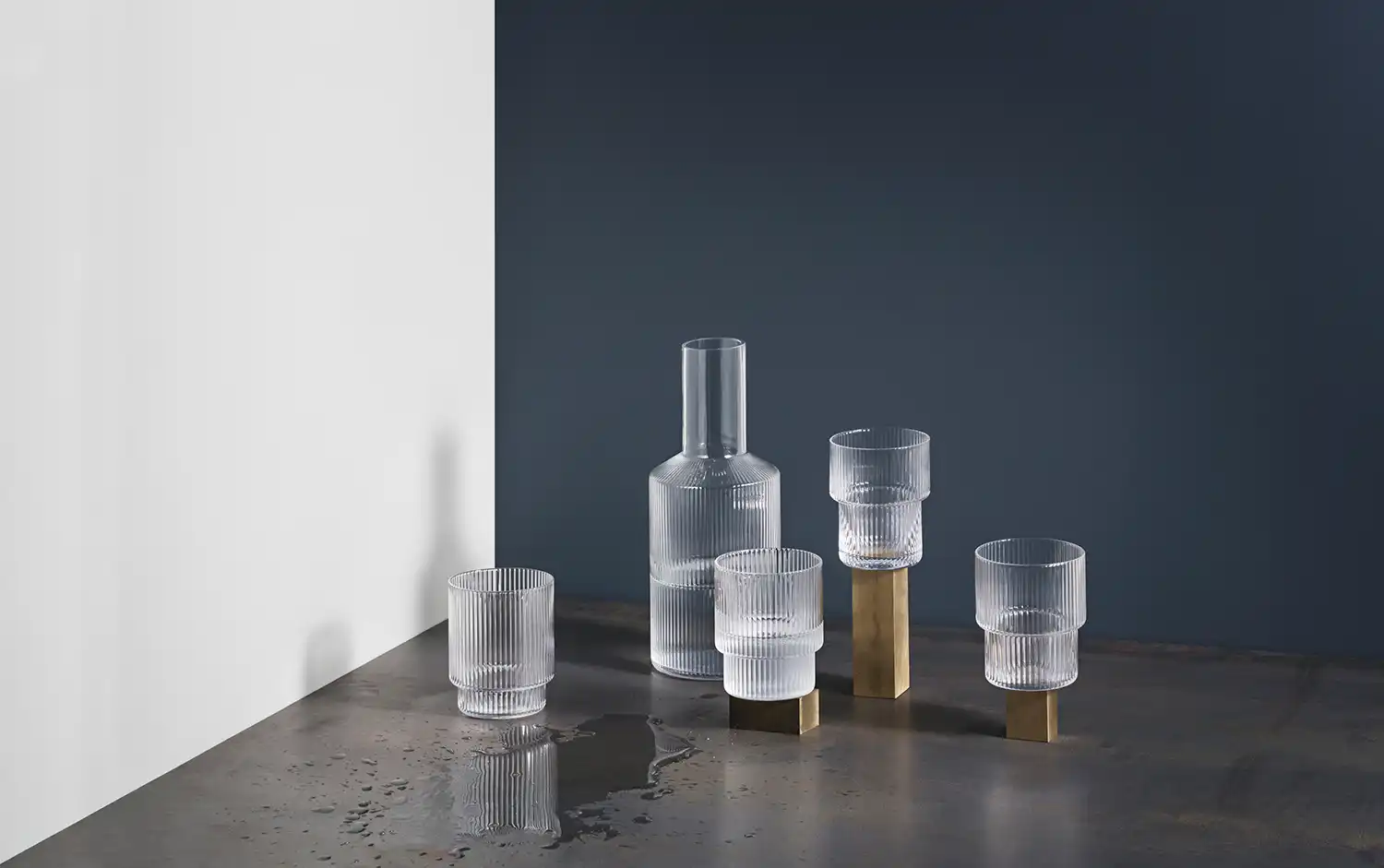 Ripple Carafe Clear