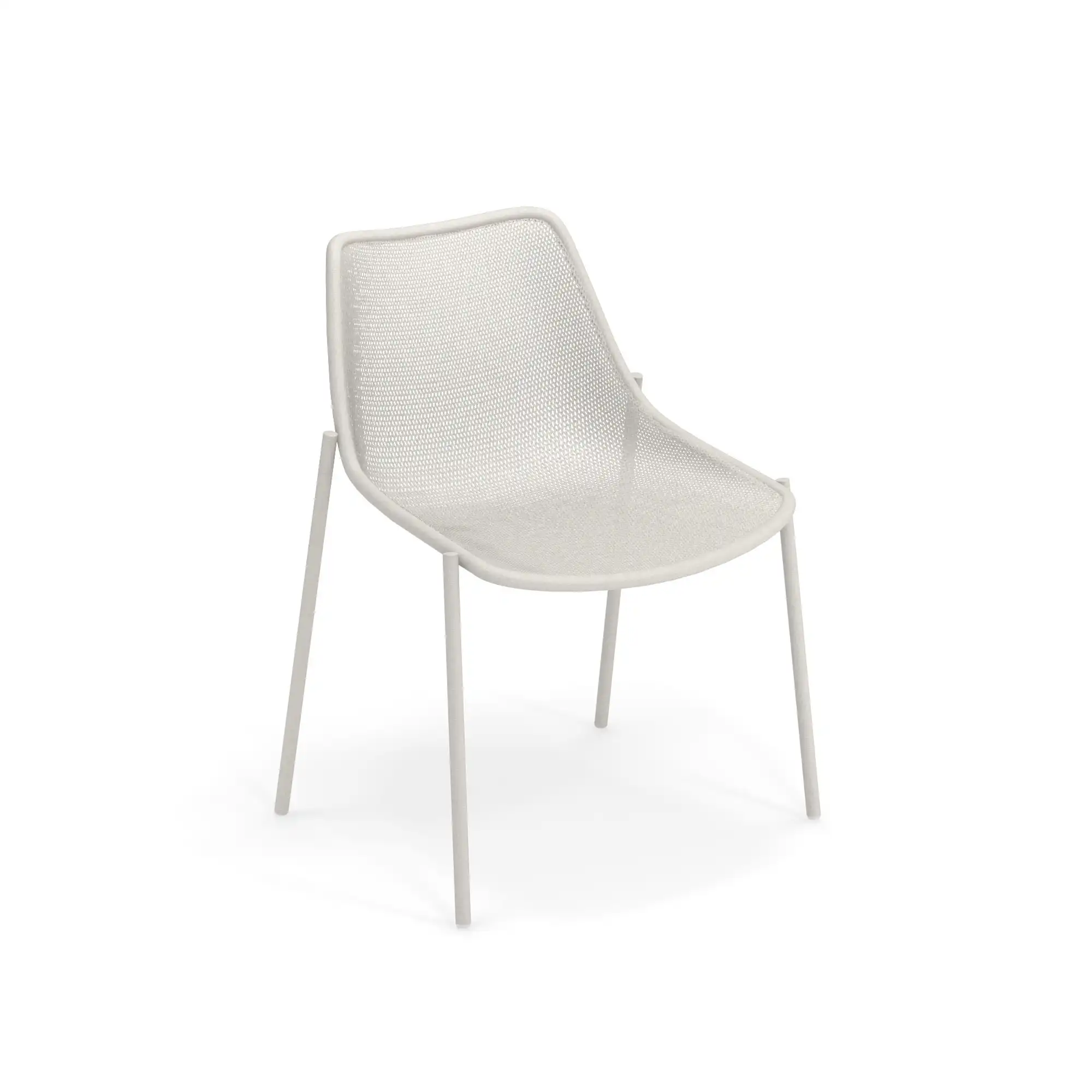 Round Chair White