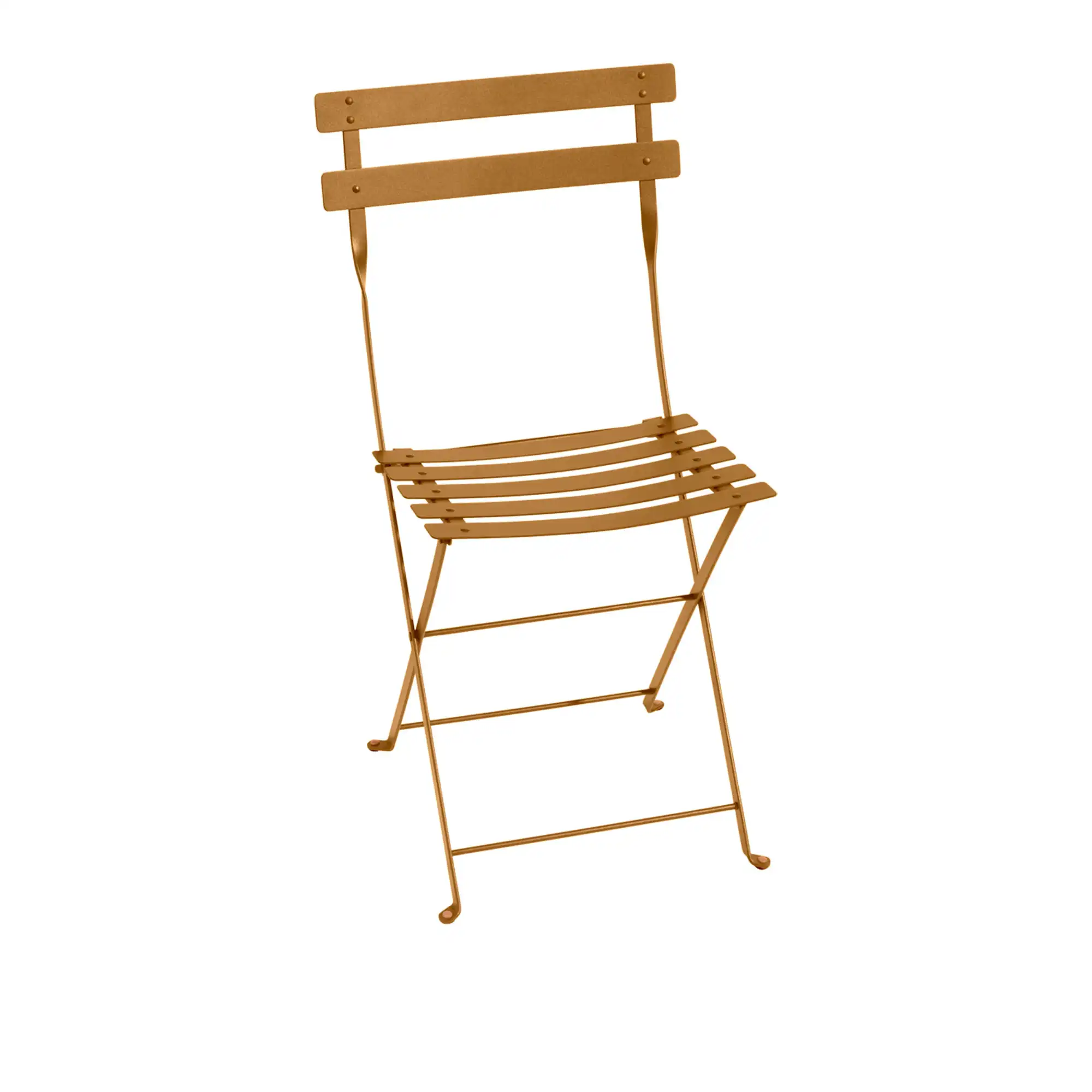 Bistro Metal Chair, Gingerbread