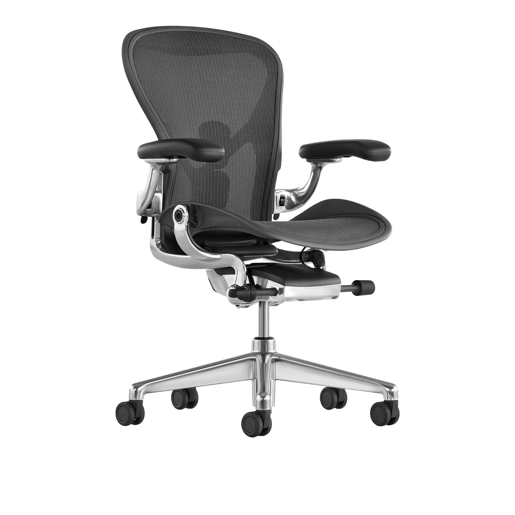 Aeron Chair PostureFit SL (B) - Graphite/Polished Aluminium