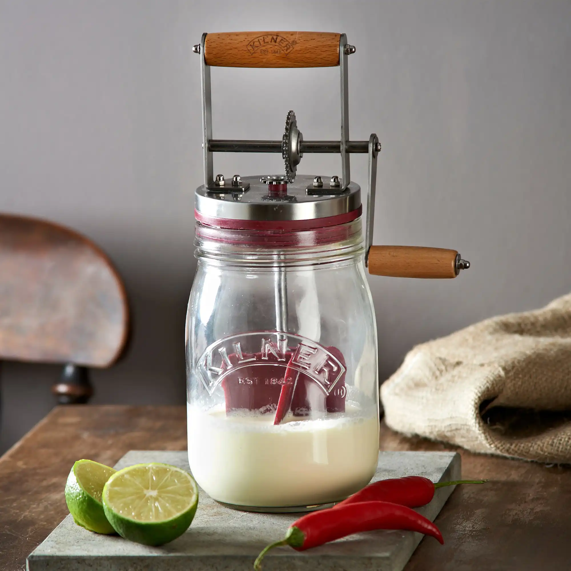 Kilner Butter Churner