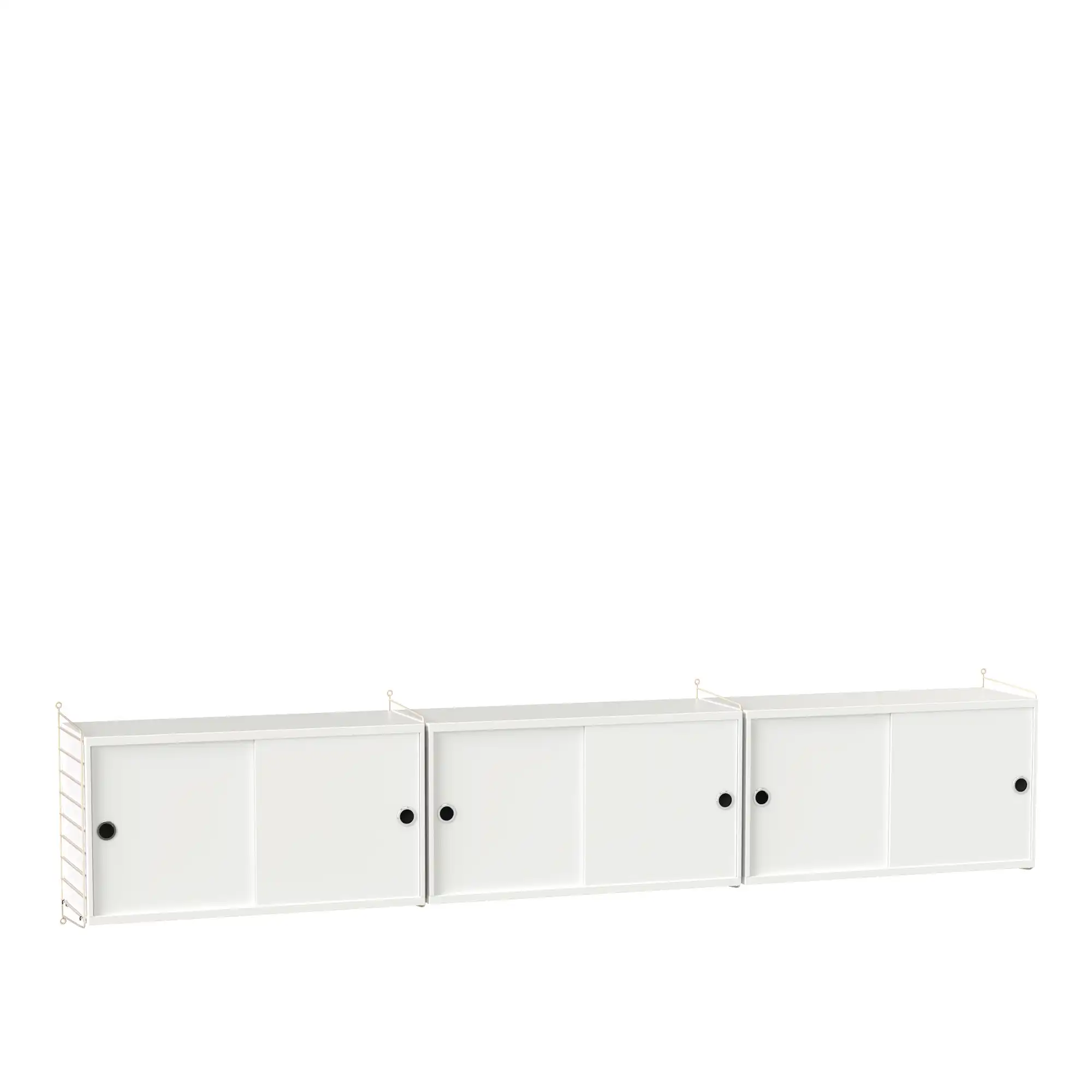 Vardagsrum hyllsystem D vit/beige
