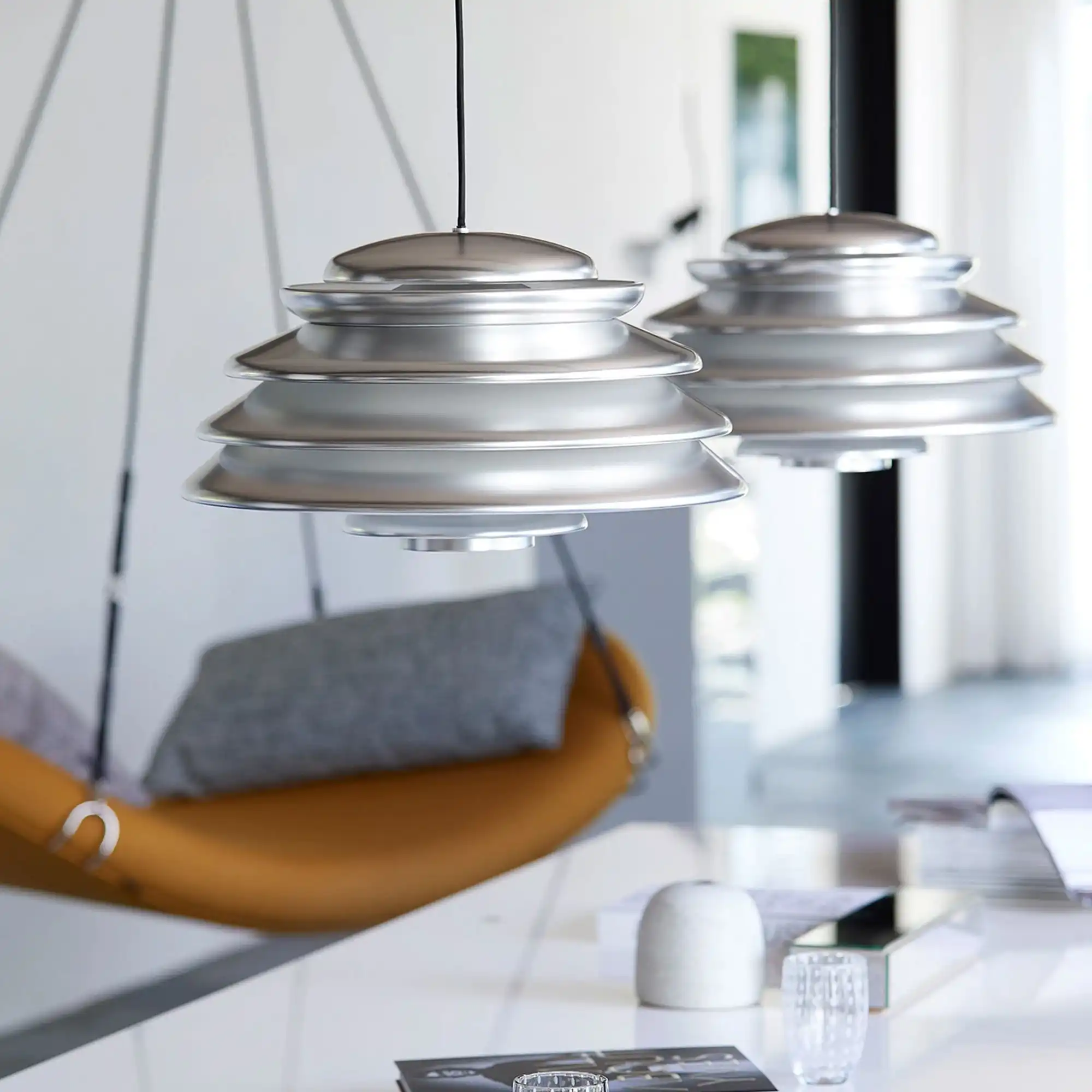 Hive Pendant Aluminium