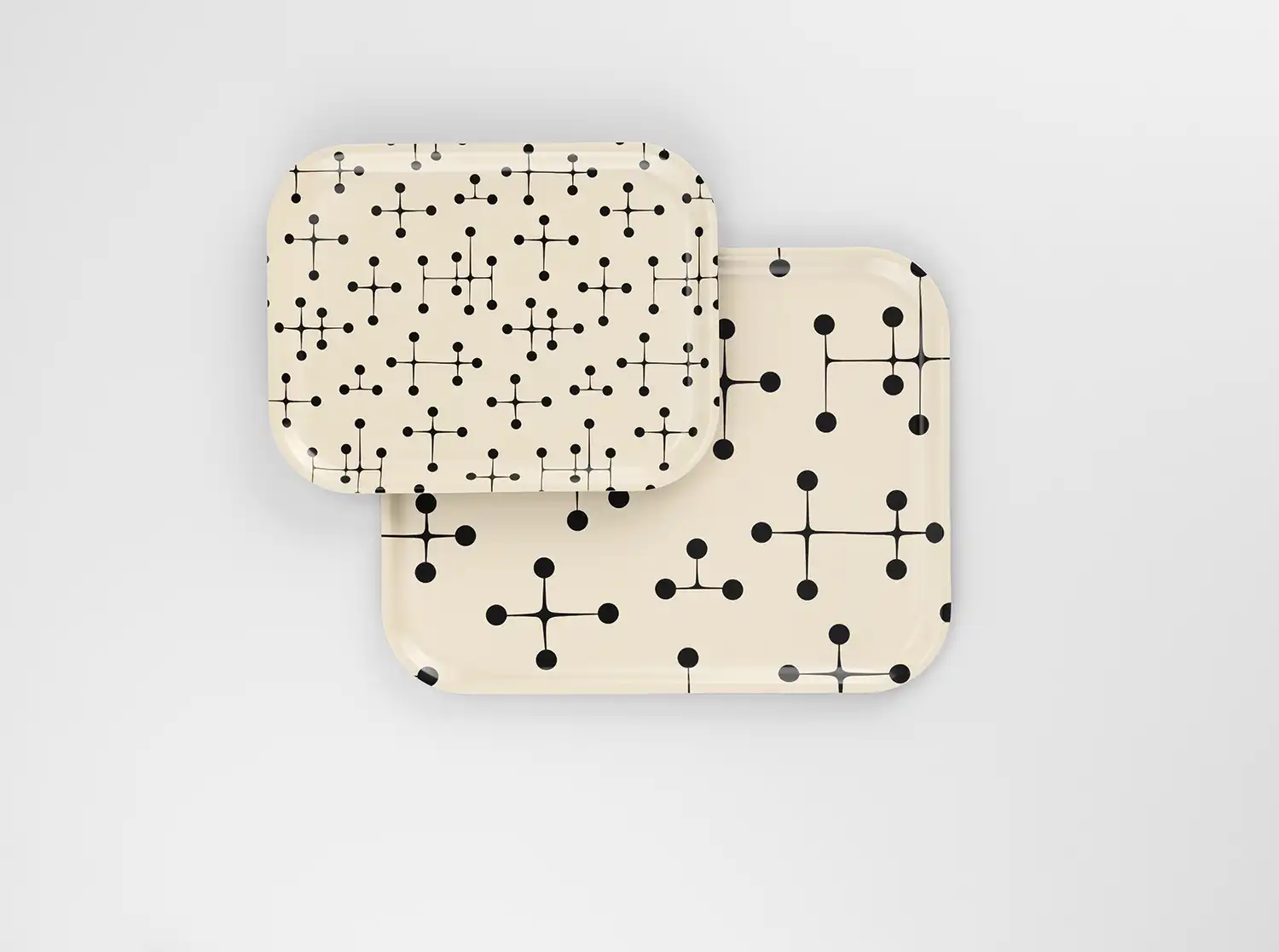 Classic Tray Dot Pattern Medium Light