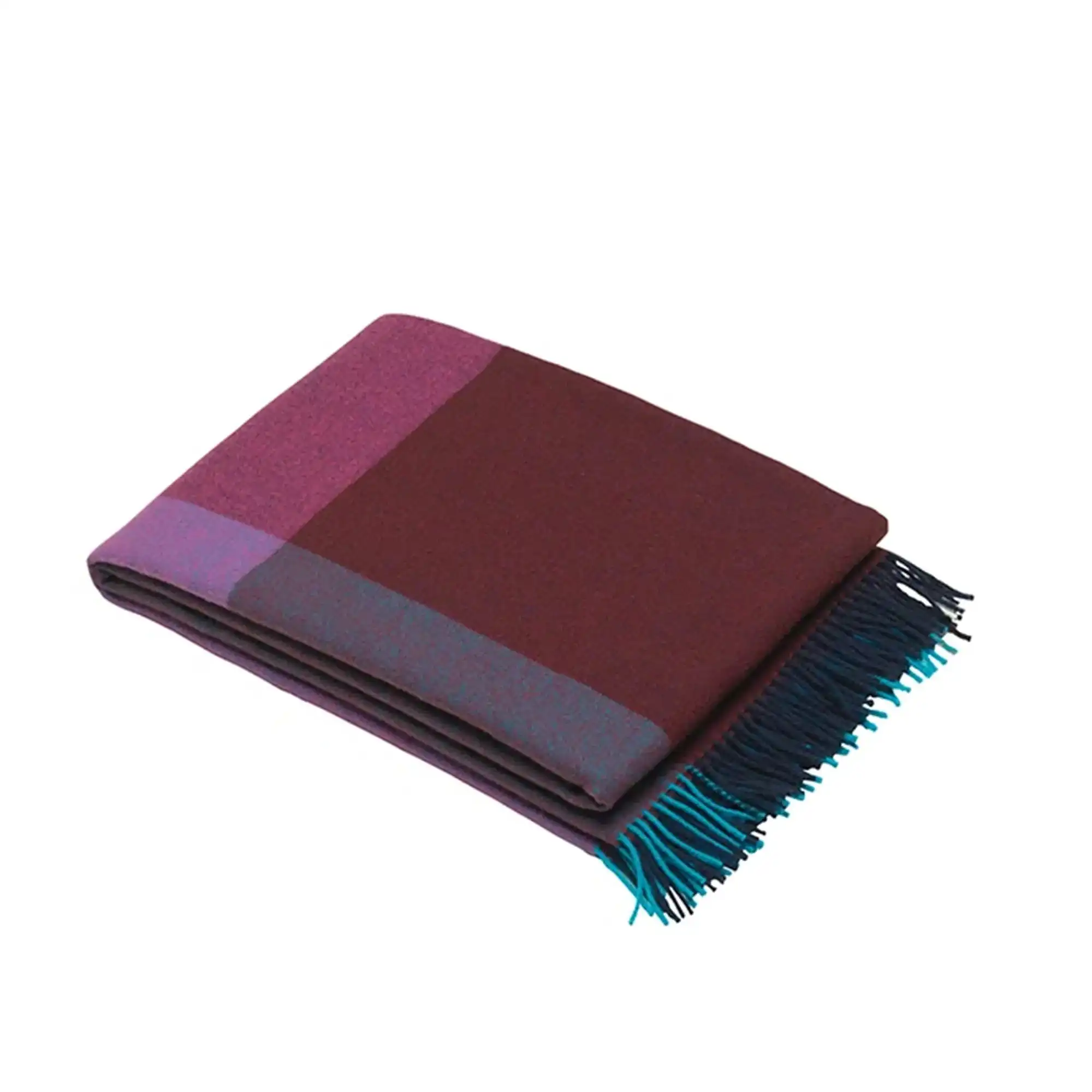 Colour Block Blanket ullpläd