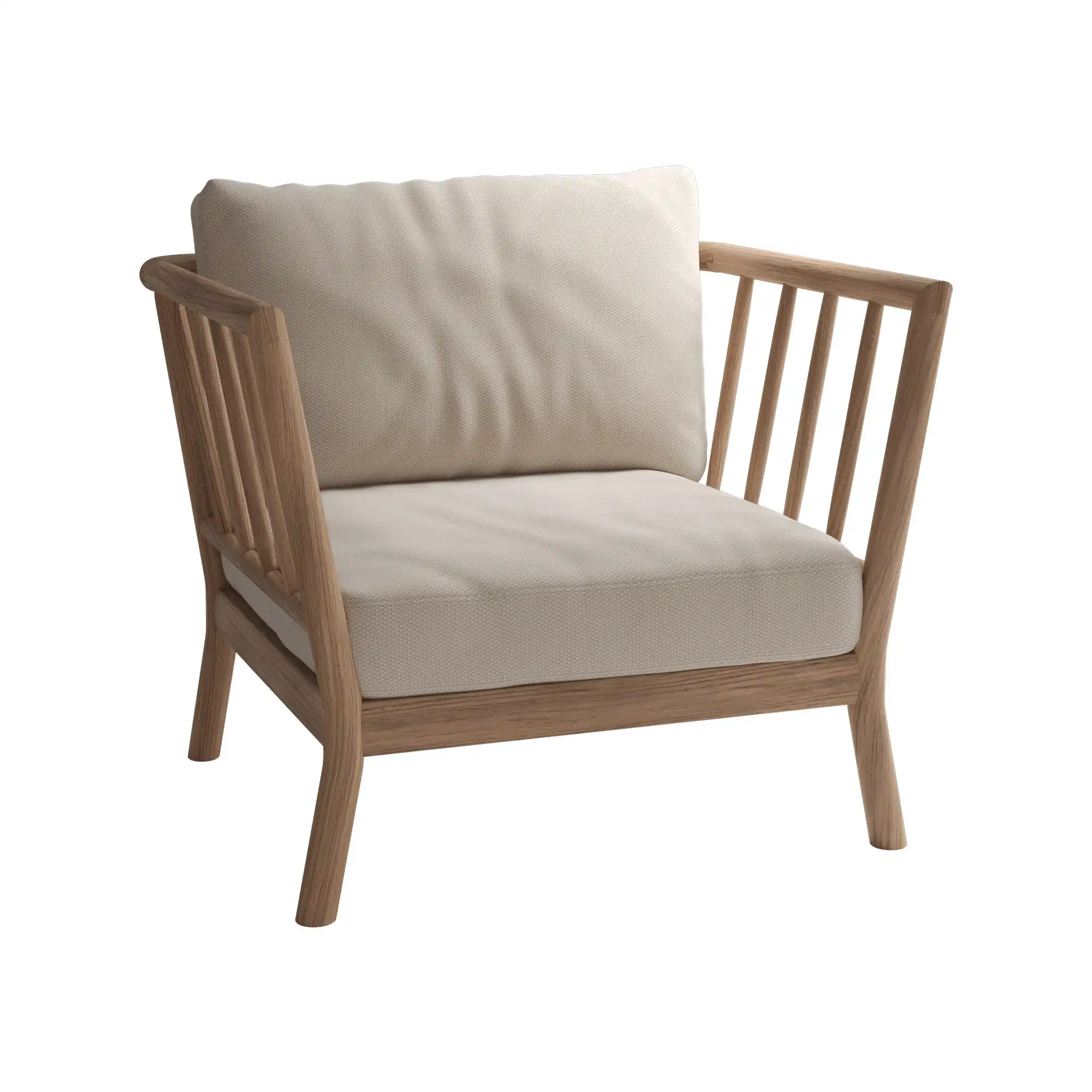 Tradition utomhusfåtölj teak