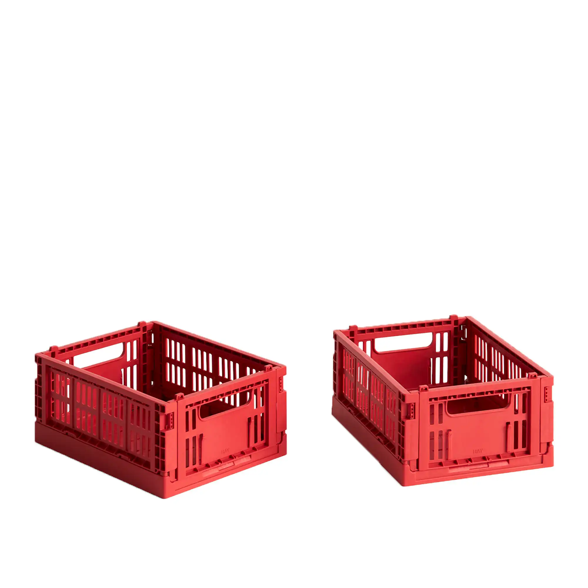 Colour Crate Mini förvaringslådor 2-pack Red