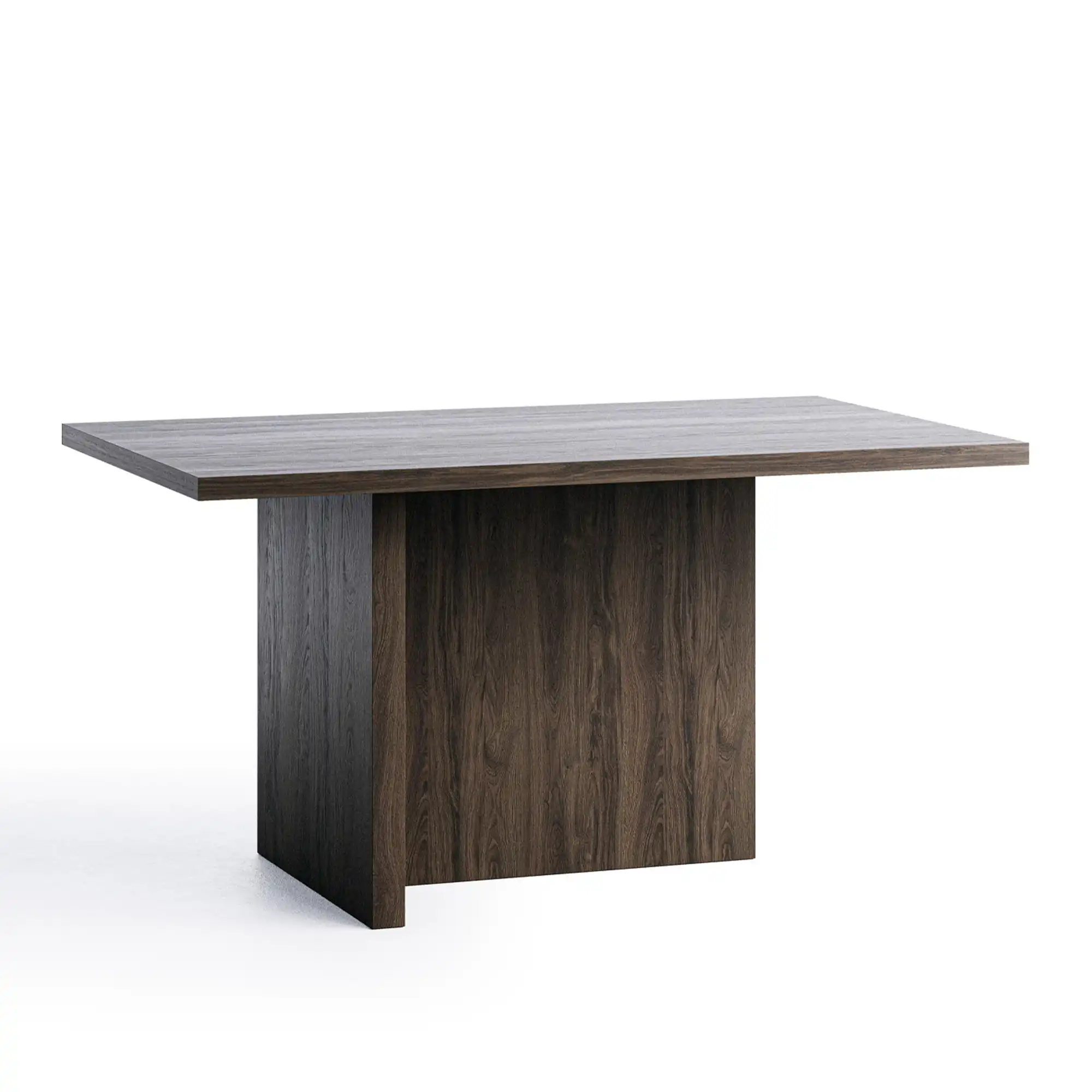 L.A. Rectangular Dining Table L140 Dark Oak