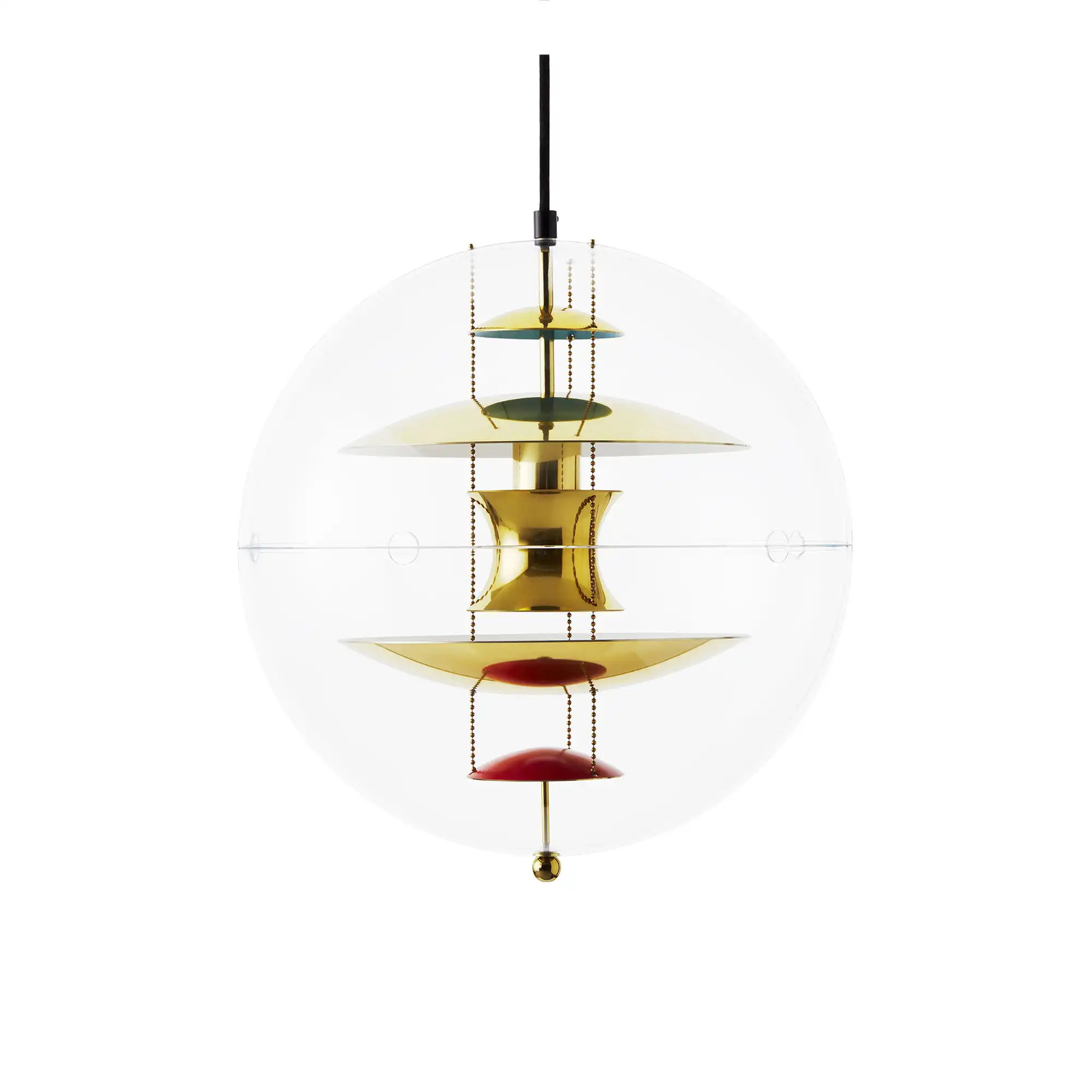 VP Globe Brass Pendant 