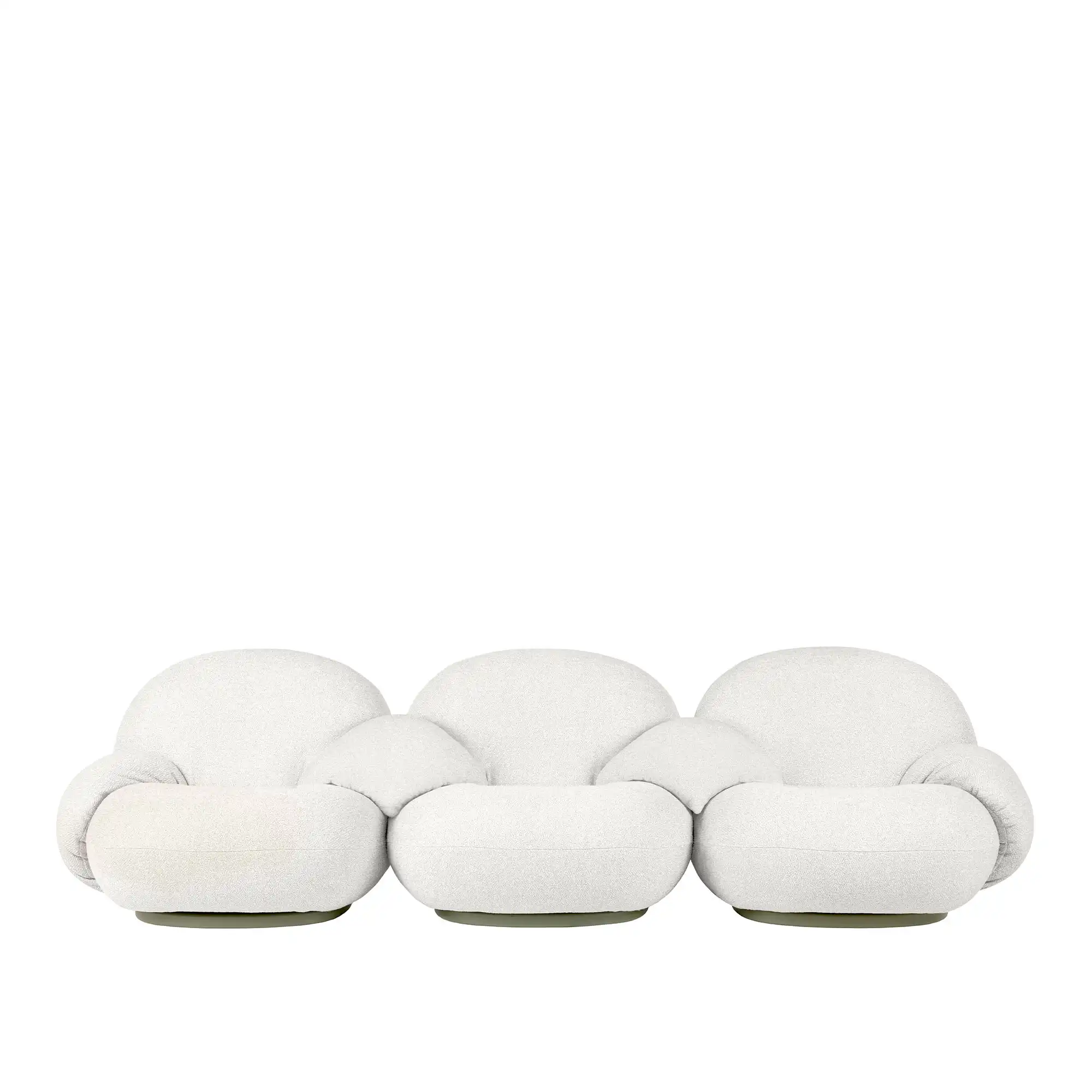 Pacha Outdoor Sofa - Fully Upholstered, 3-seater with armrests