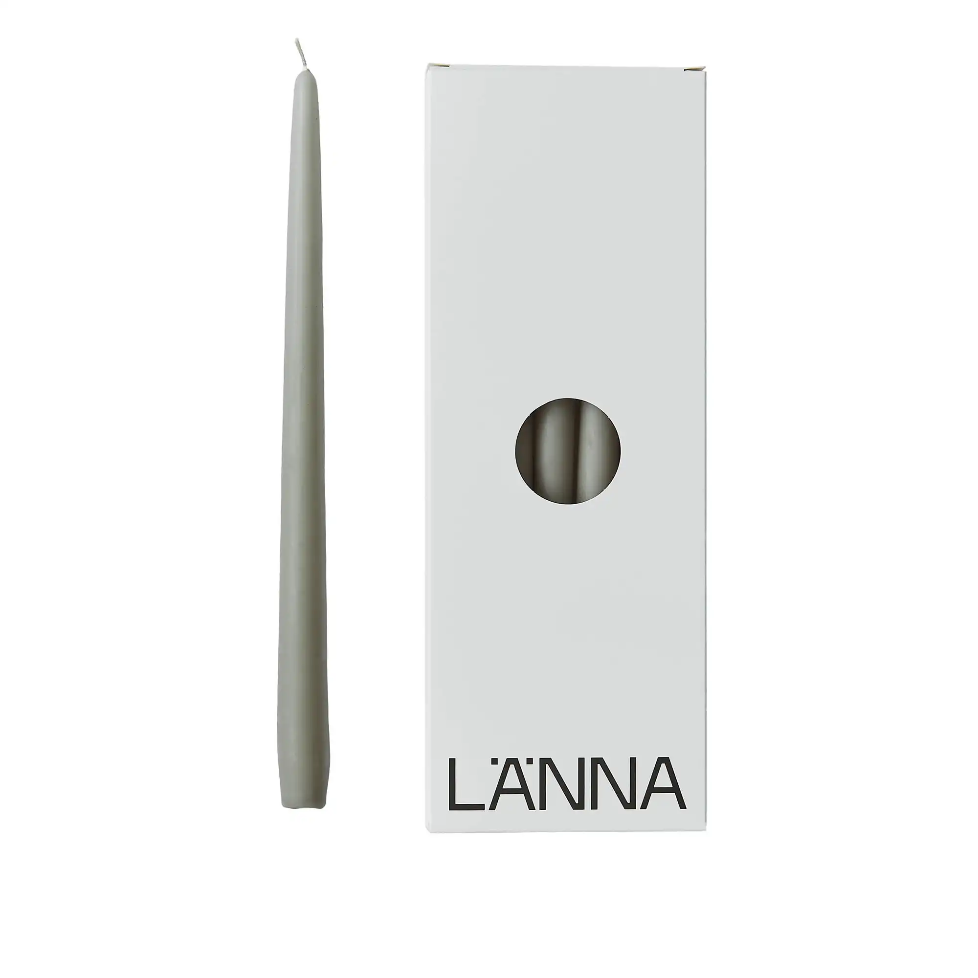 LÄNNA Candles Pack of 6 / Putty