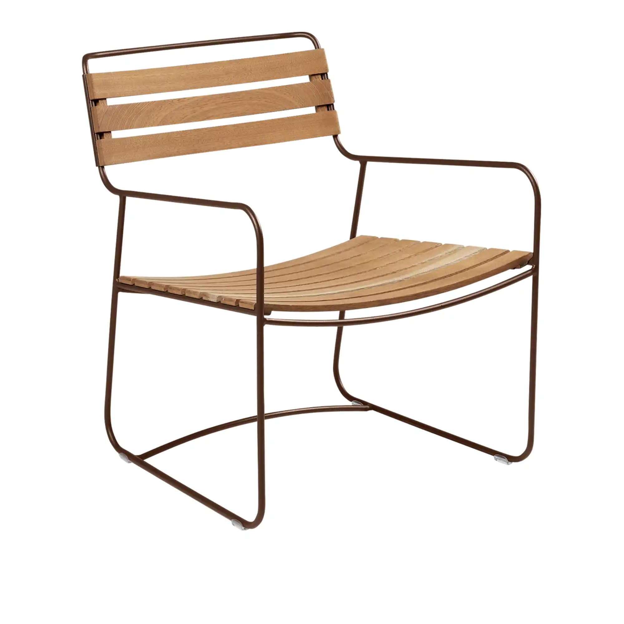 Surprising Teak Low Armchair