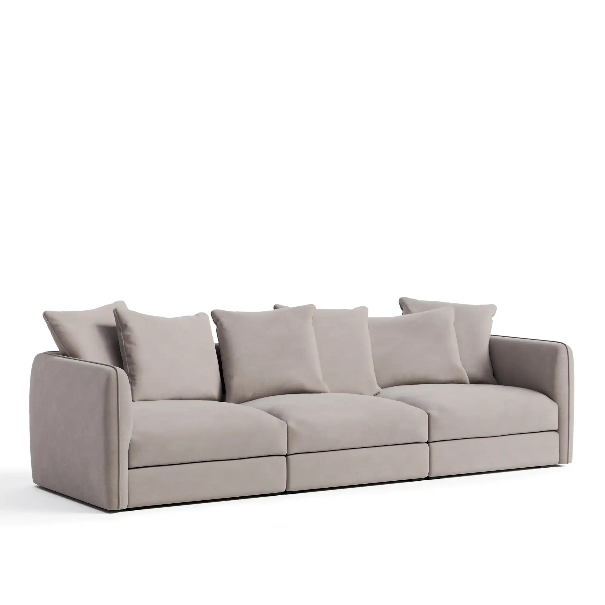 Pavarotti 3-Seater - Shadow Beige