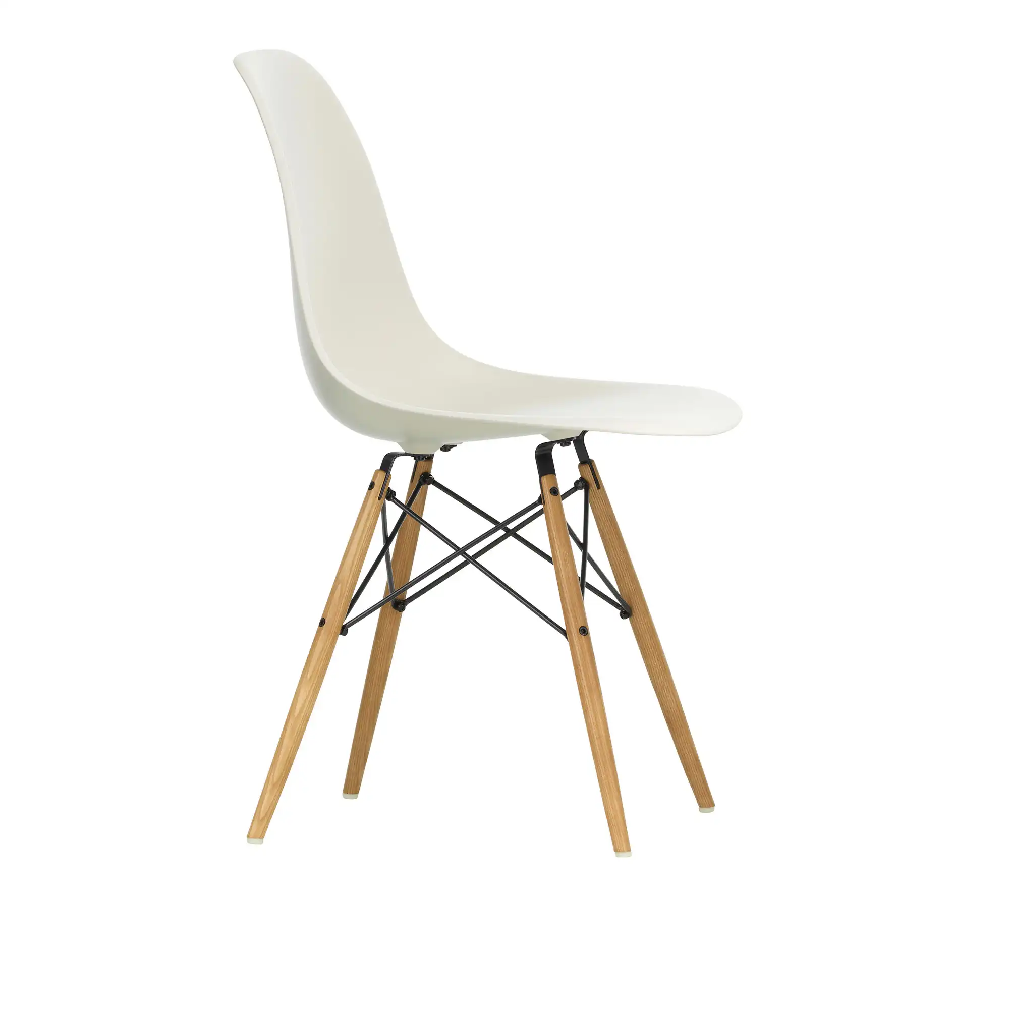 Eames Plastic Chair DSW - 11 Pebble - Ash Honey Tone