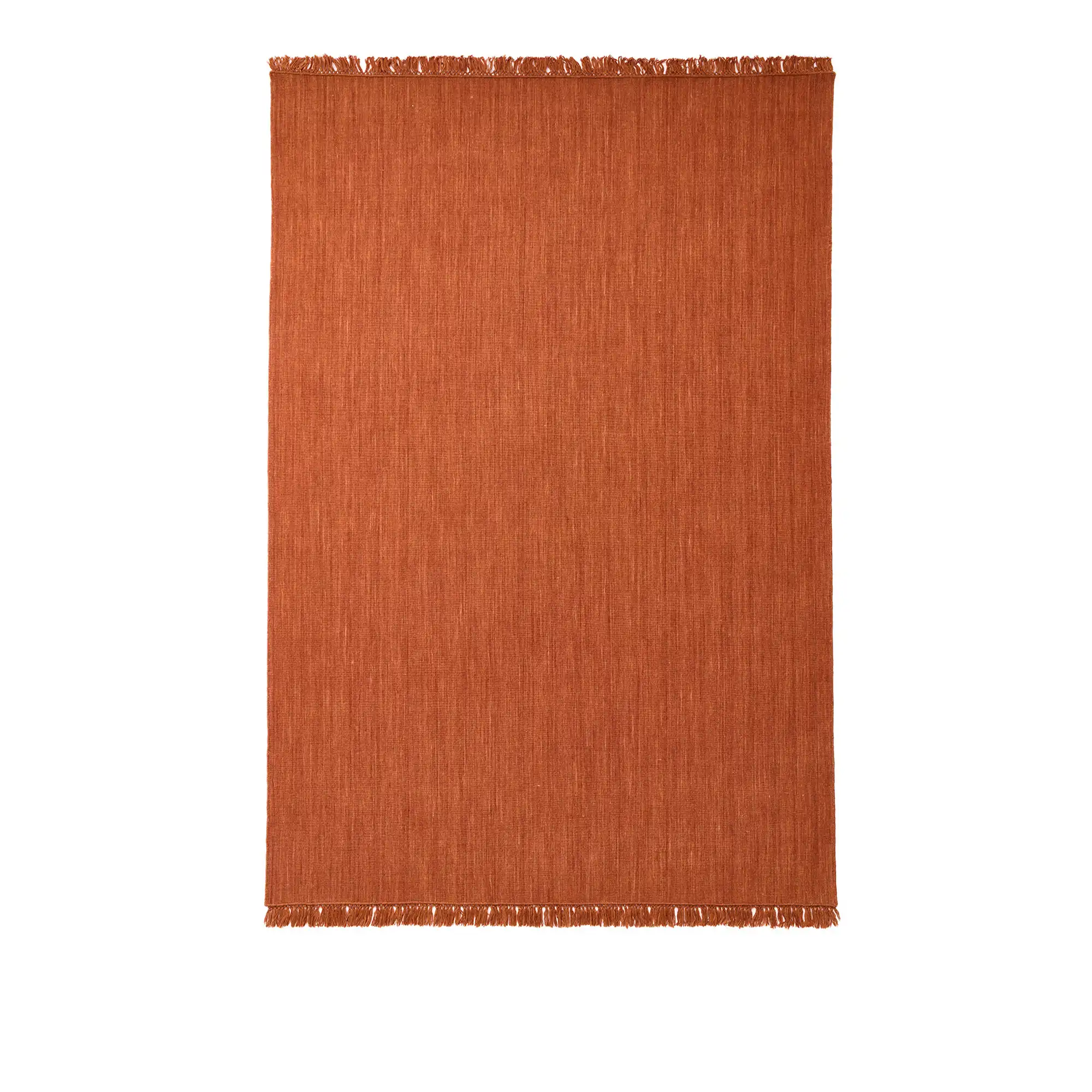 Nanda - Wool 200x300, Rust Melange