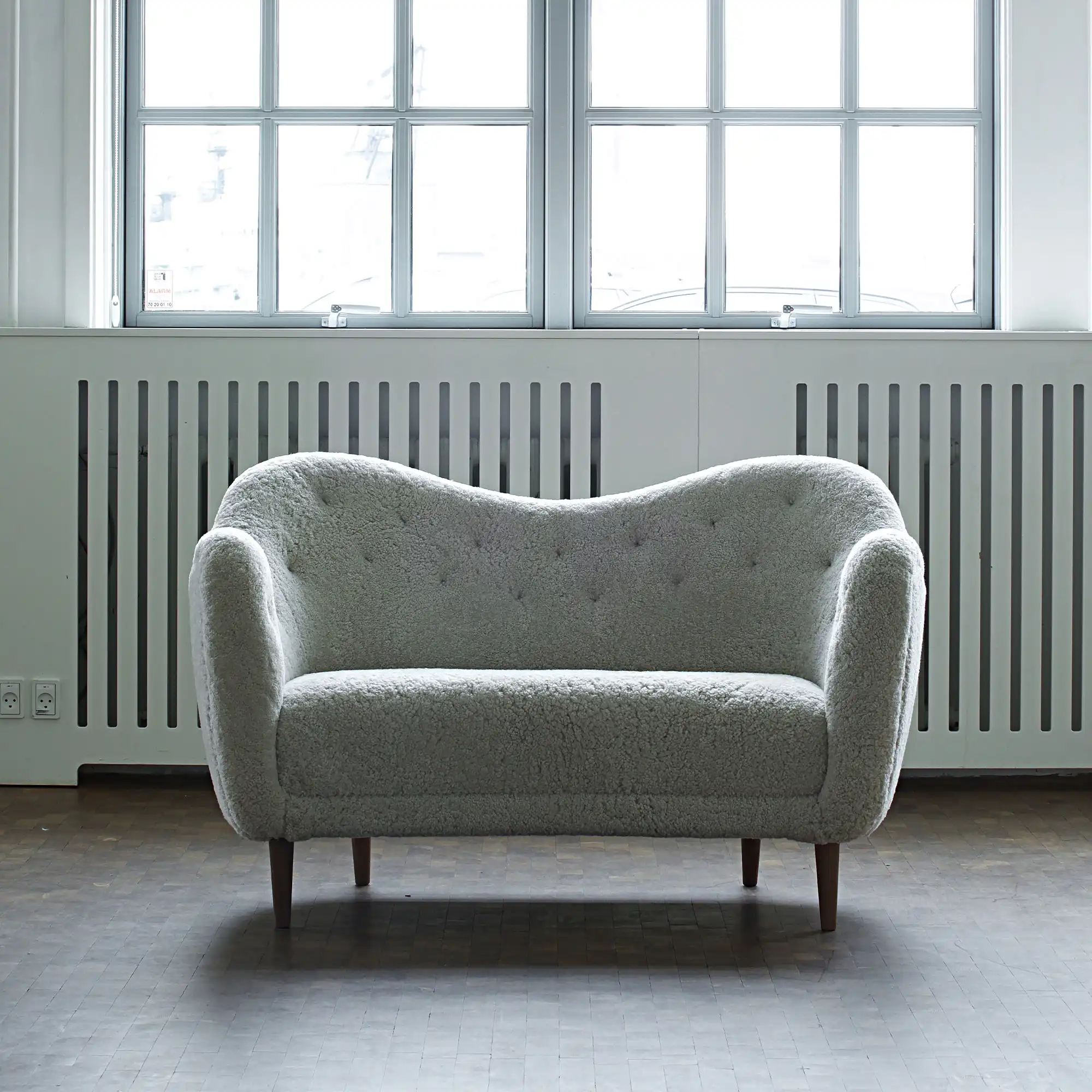 46 soffa Clear oiled oak