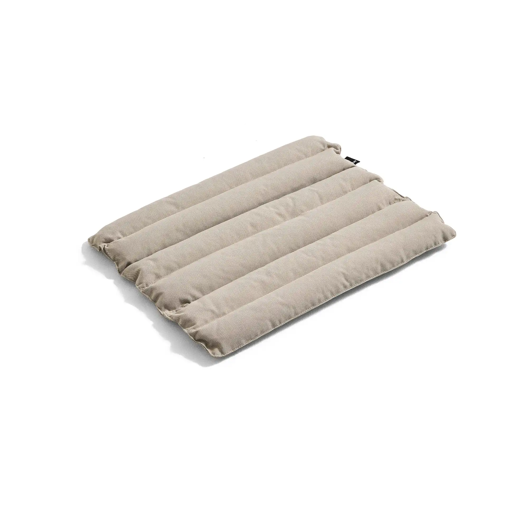 Quiltad sittdyna traverse för karmstol med armstöd - Beige Sand