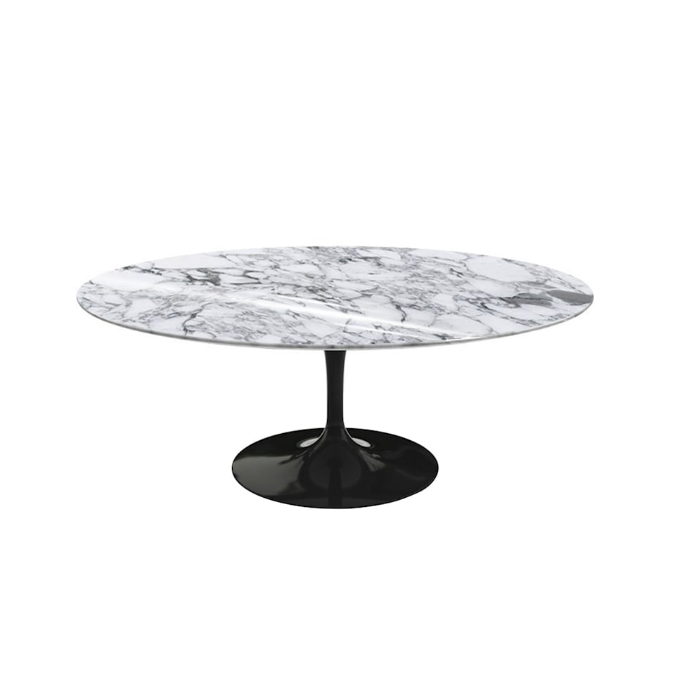 Saarinen Oval Coffee Table - Black