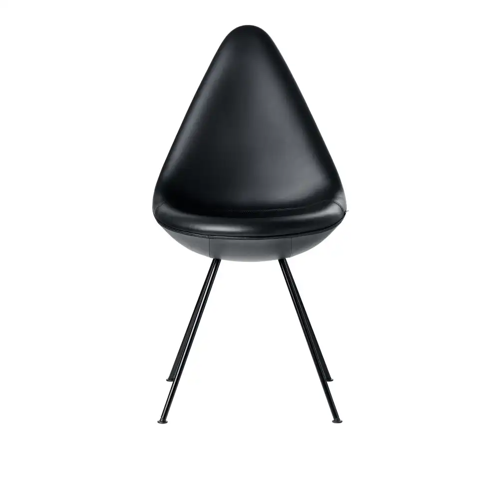 3110 Droppen stol helklädd Black