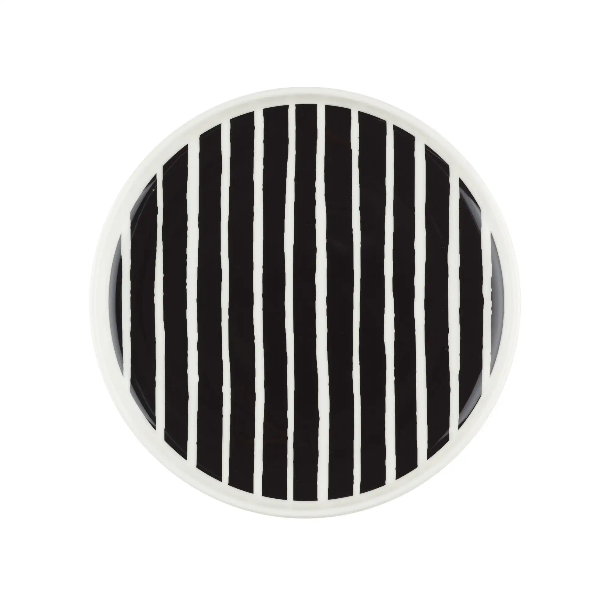 Piccolo Plate 20 cm White, Black