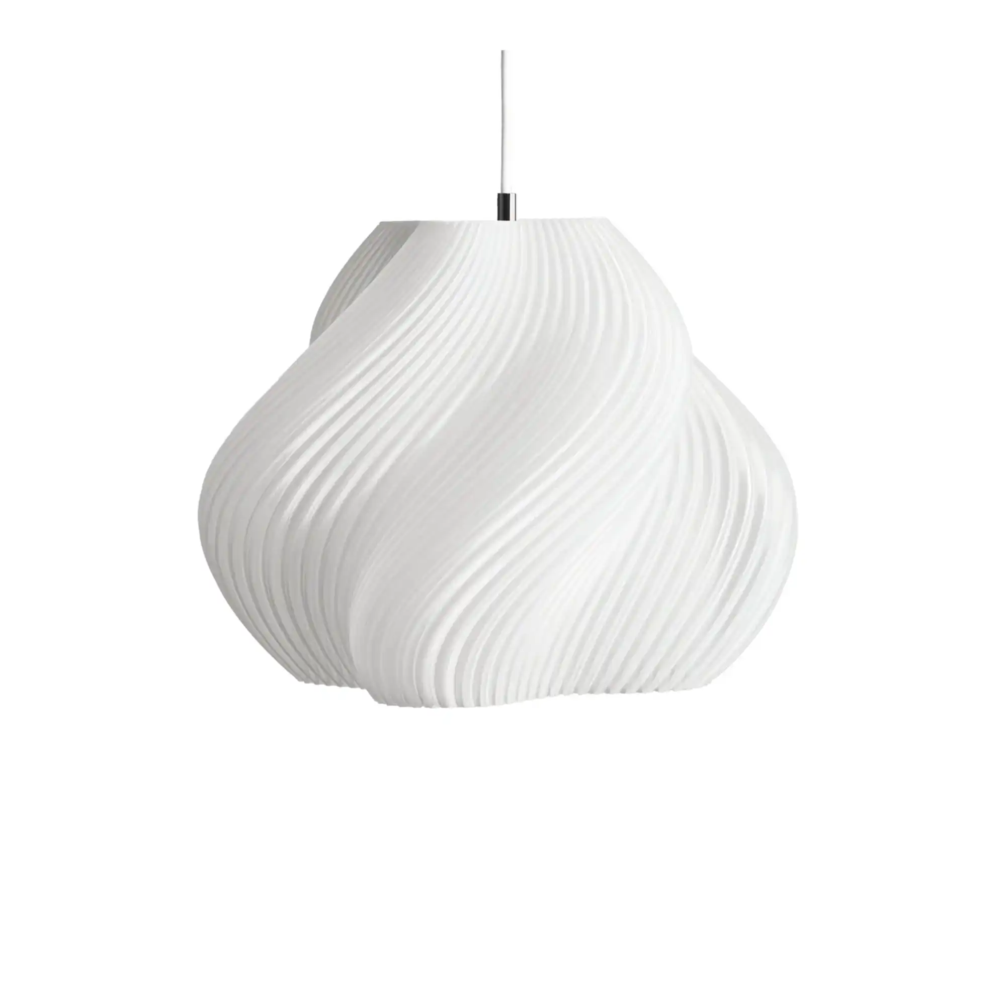 Soft Serve 03 pendellampa Chrome White