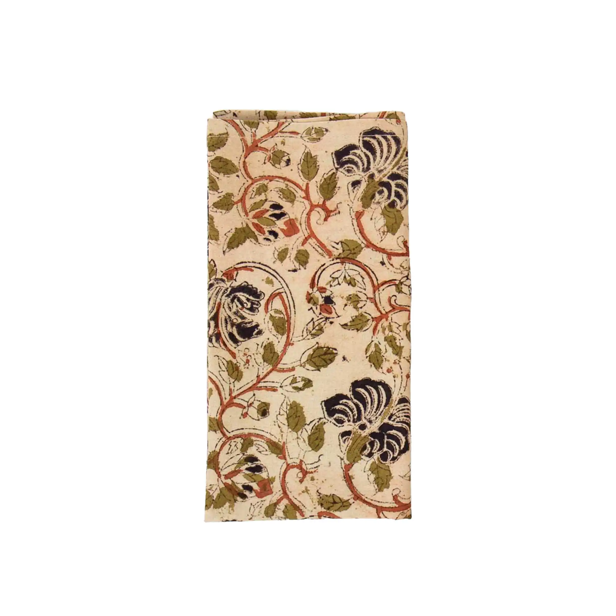 Black Poppy Servett - Beige/Svart 2-pack