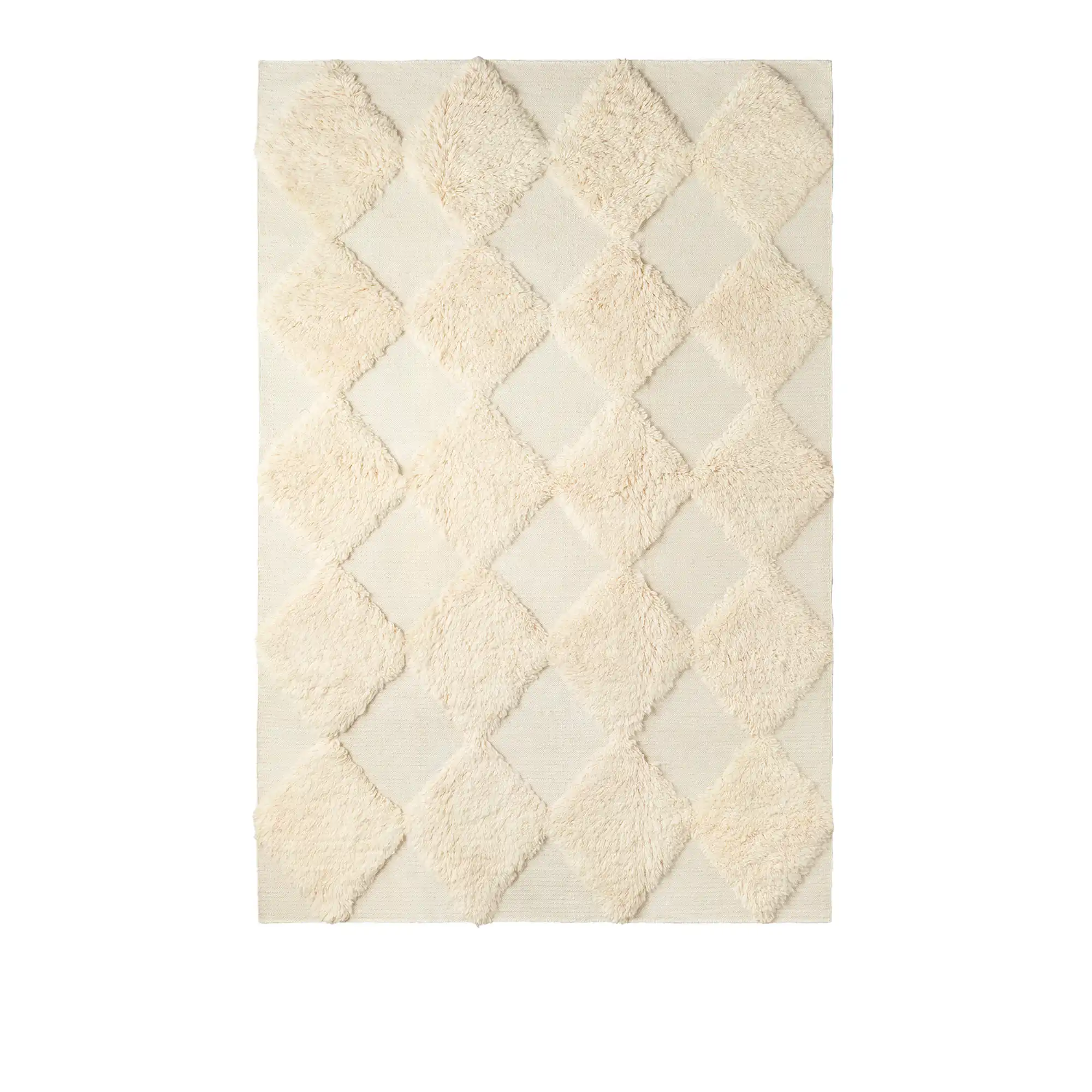 Chess Rug Off White