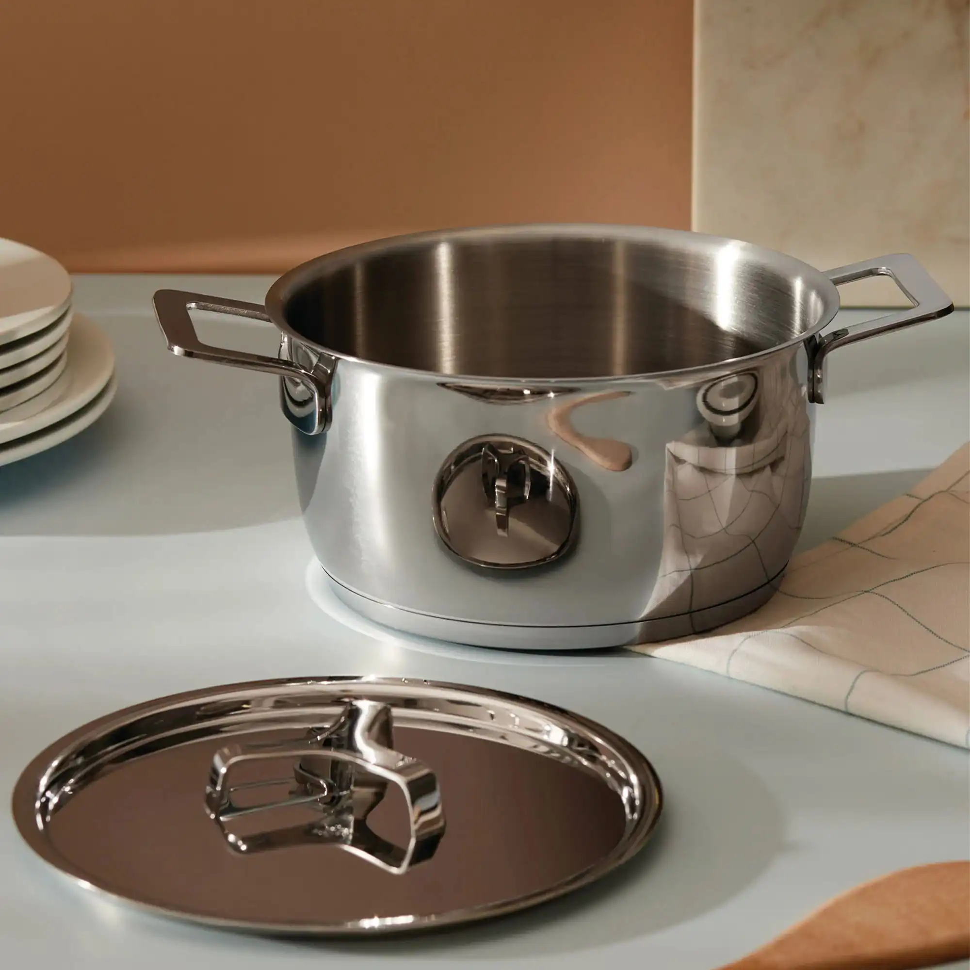 Pots & Pans Casserole with 2 handles