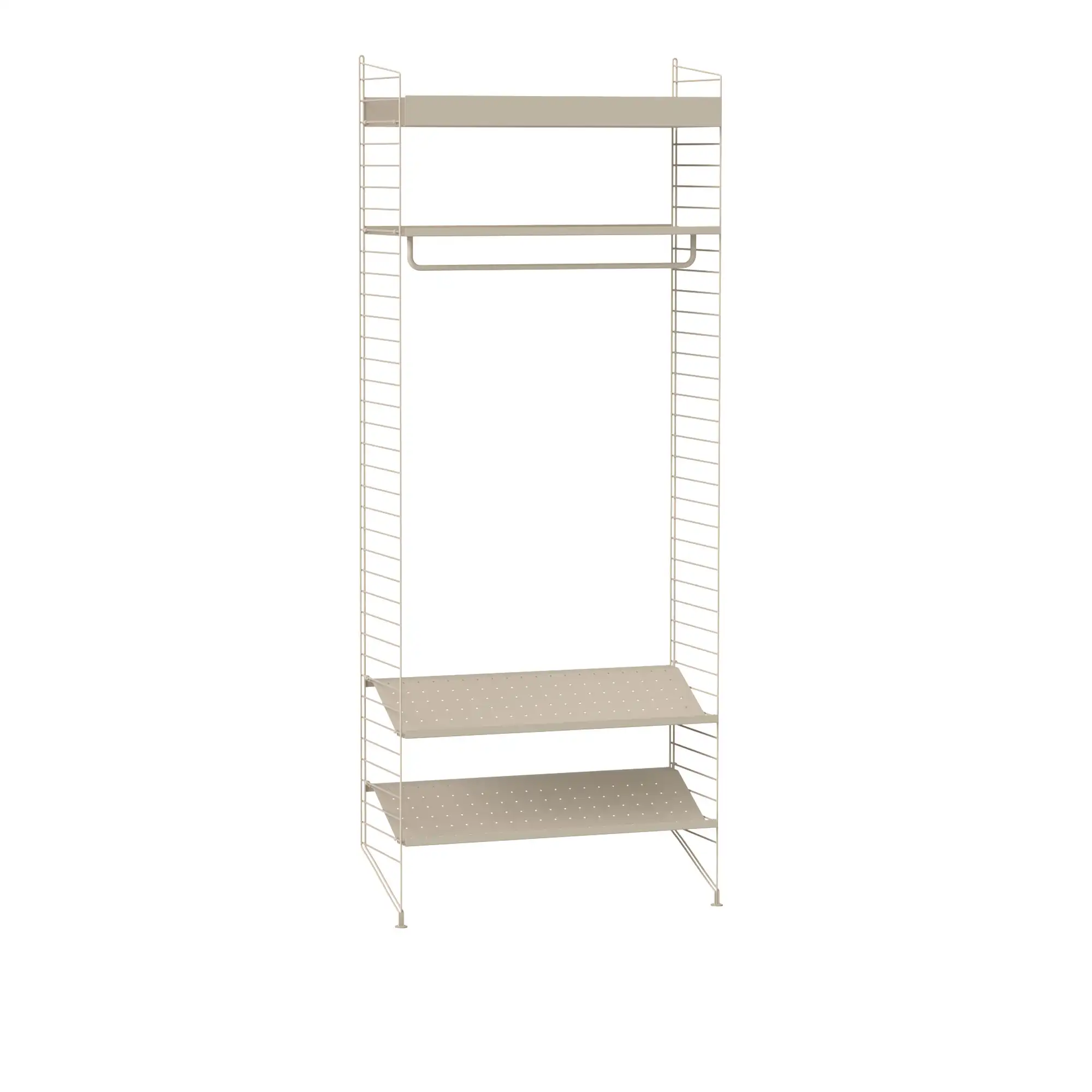 Hall hyllsystem L beige/beige