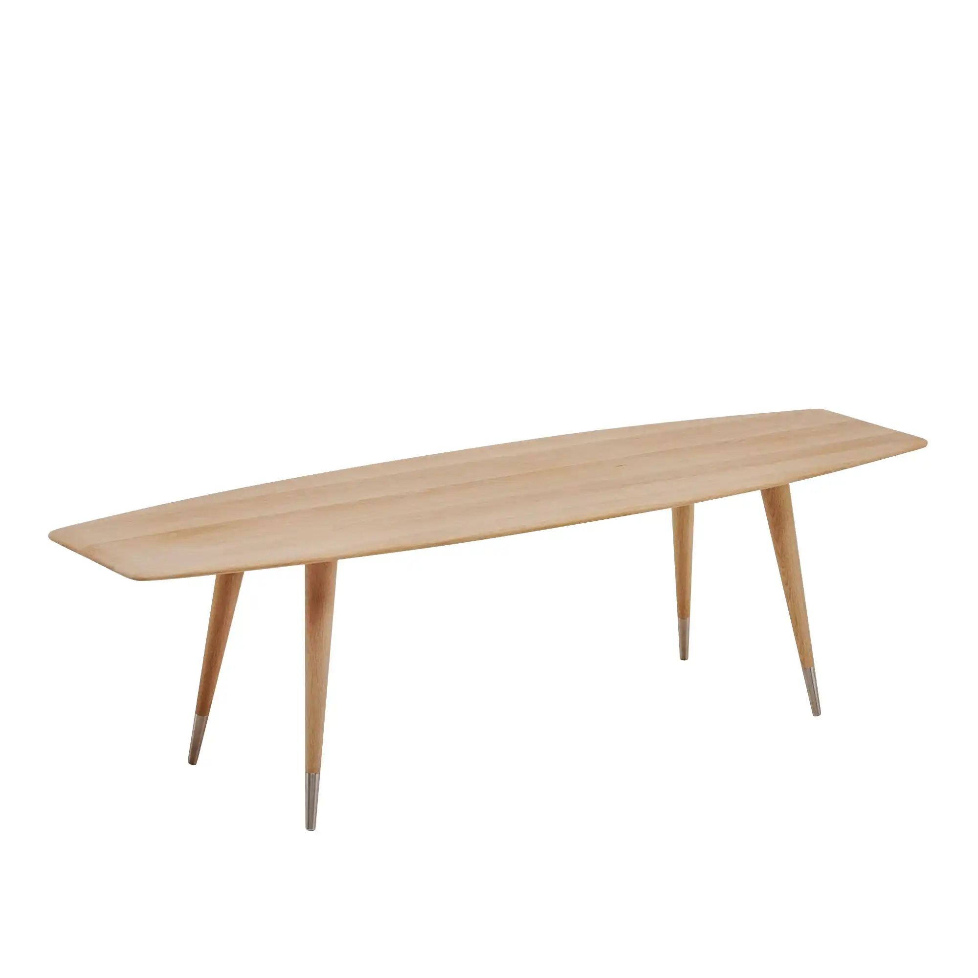 AK 2580-2582 Point Coffee Table - Oak White Oil