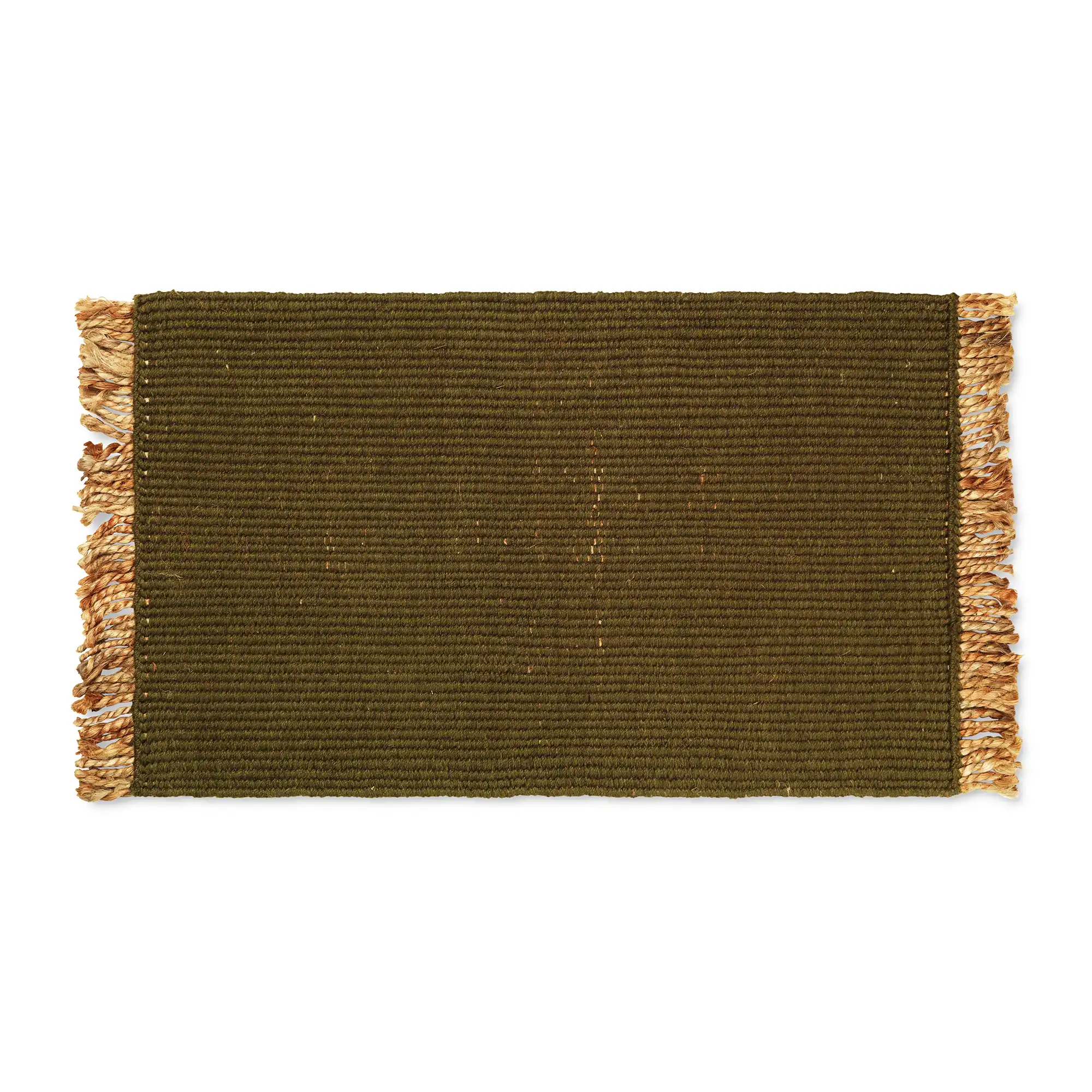 Block Mat Olive / Natural